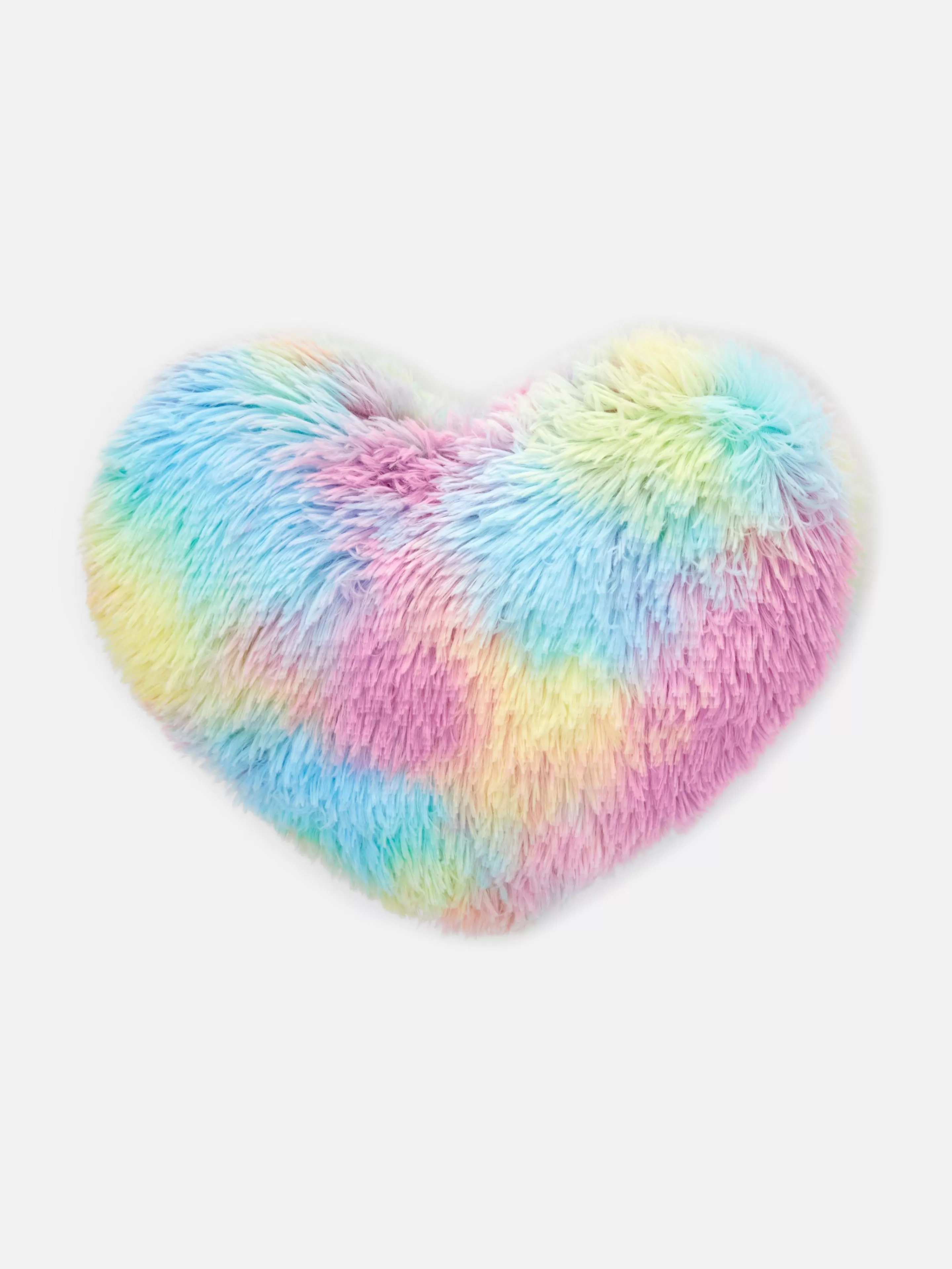Almofadas Decorativas E Capas*Primark Almofada Decorativa Felpuda Forma Coração Multicolor
