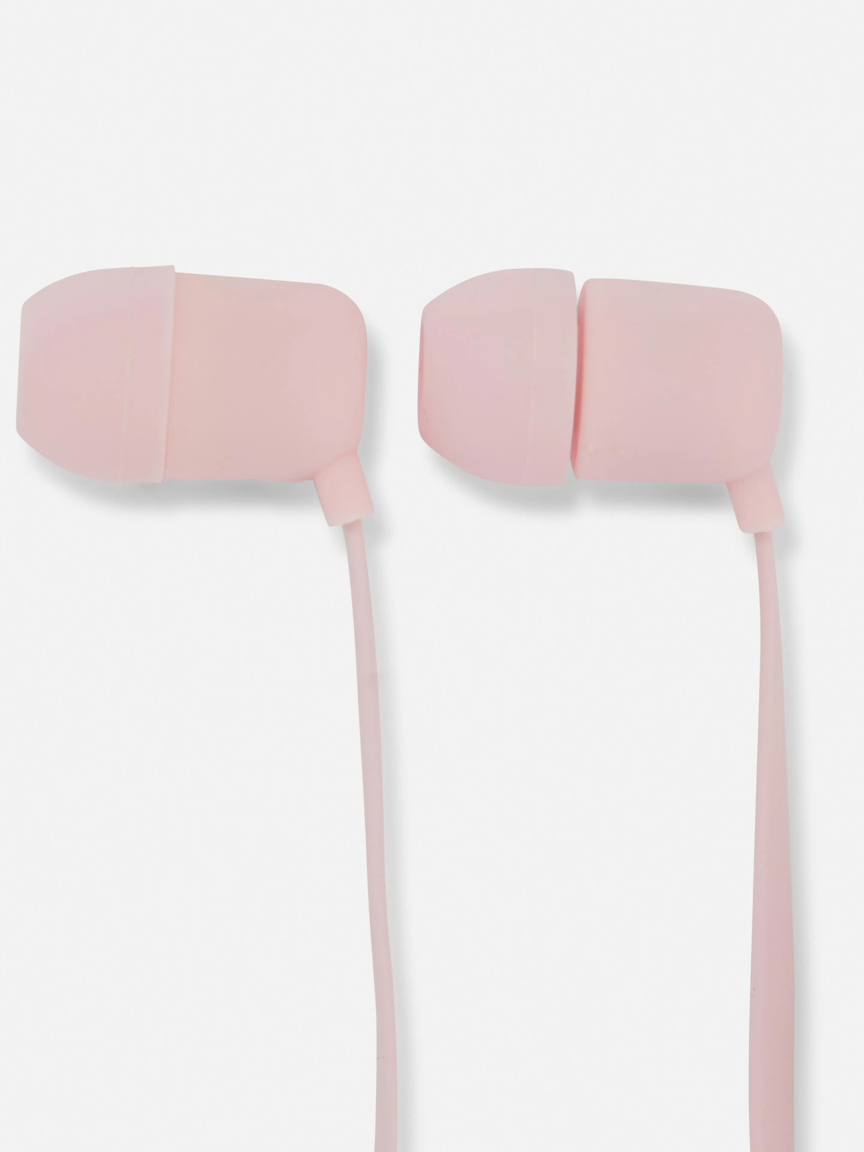 Auscultadores*Primark Auriculares Com Microfone Cor-de-rosa