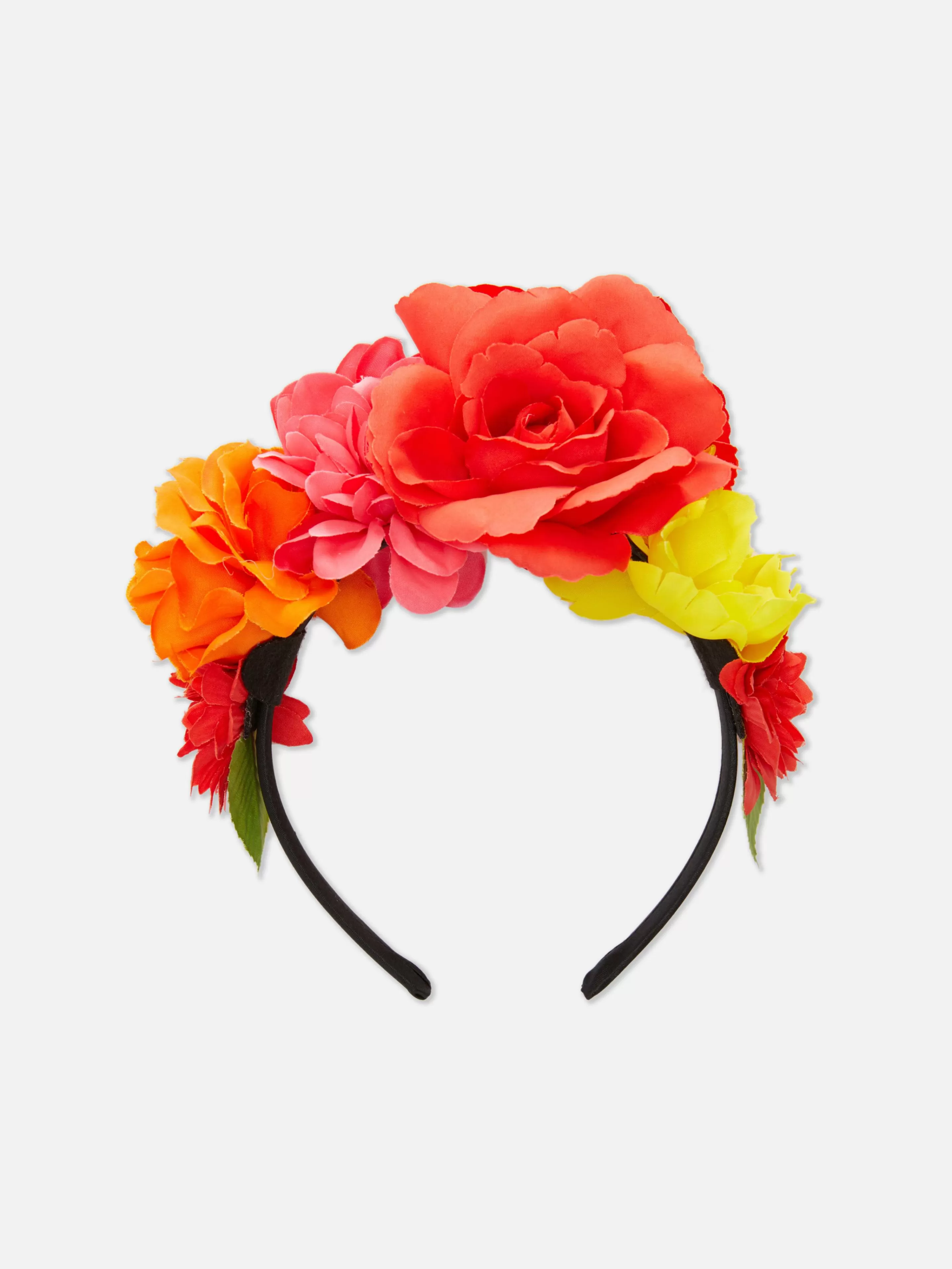 Acessórios De Cabelo*Primark Bandolete Flores Frida Kahlo Multicolor