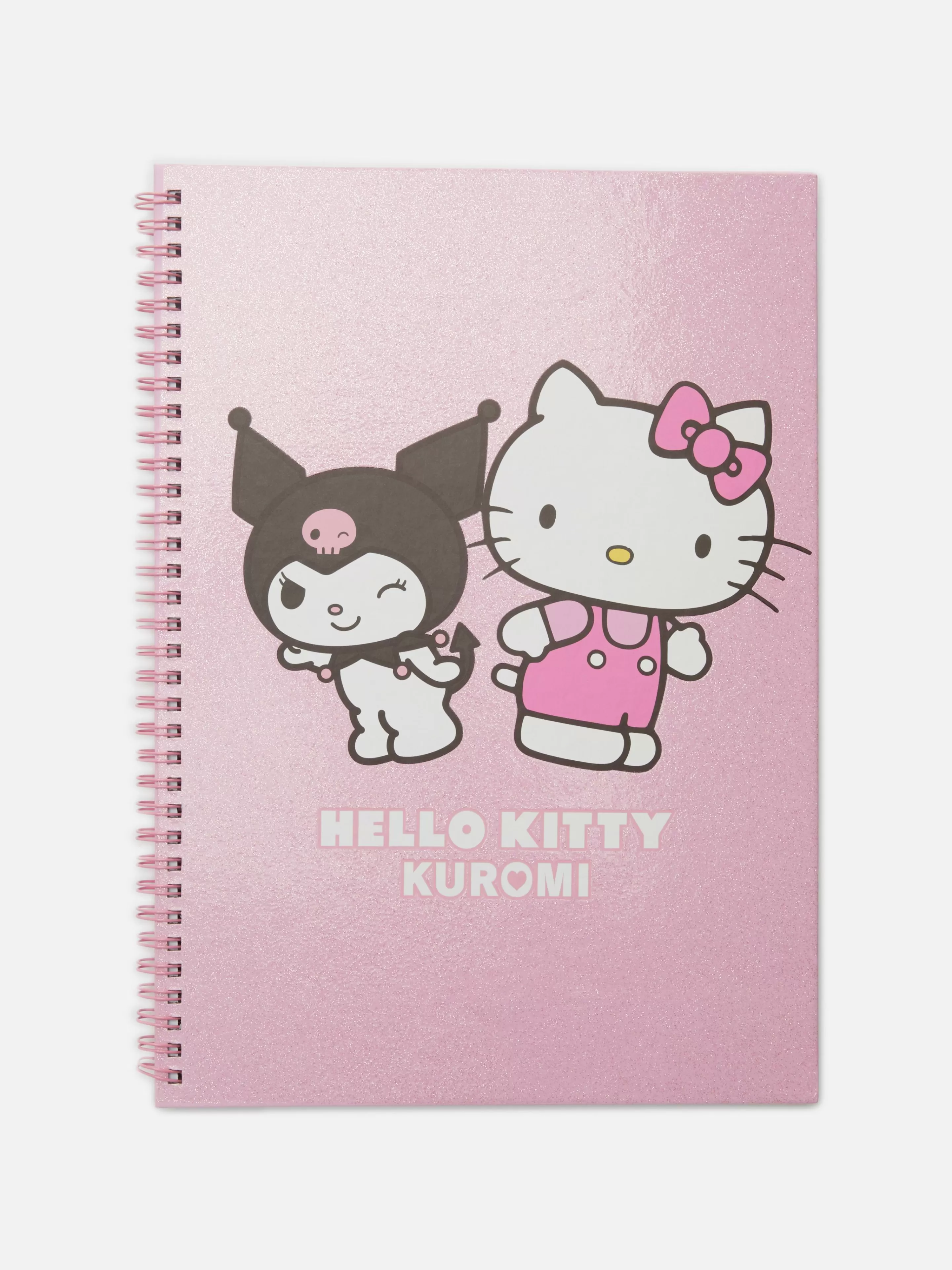 Blocos De Notas*Primark Bloco Notas A4 Hello Kitty E Kuromi Vermelho