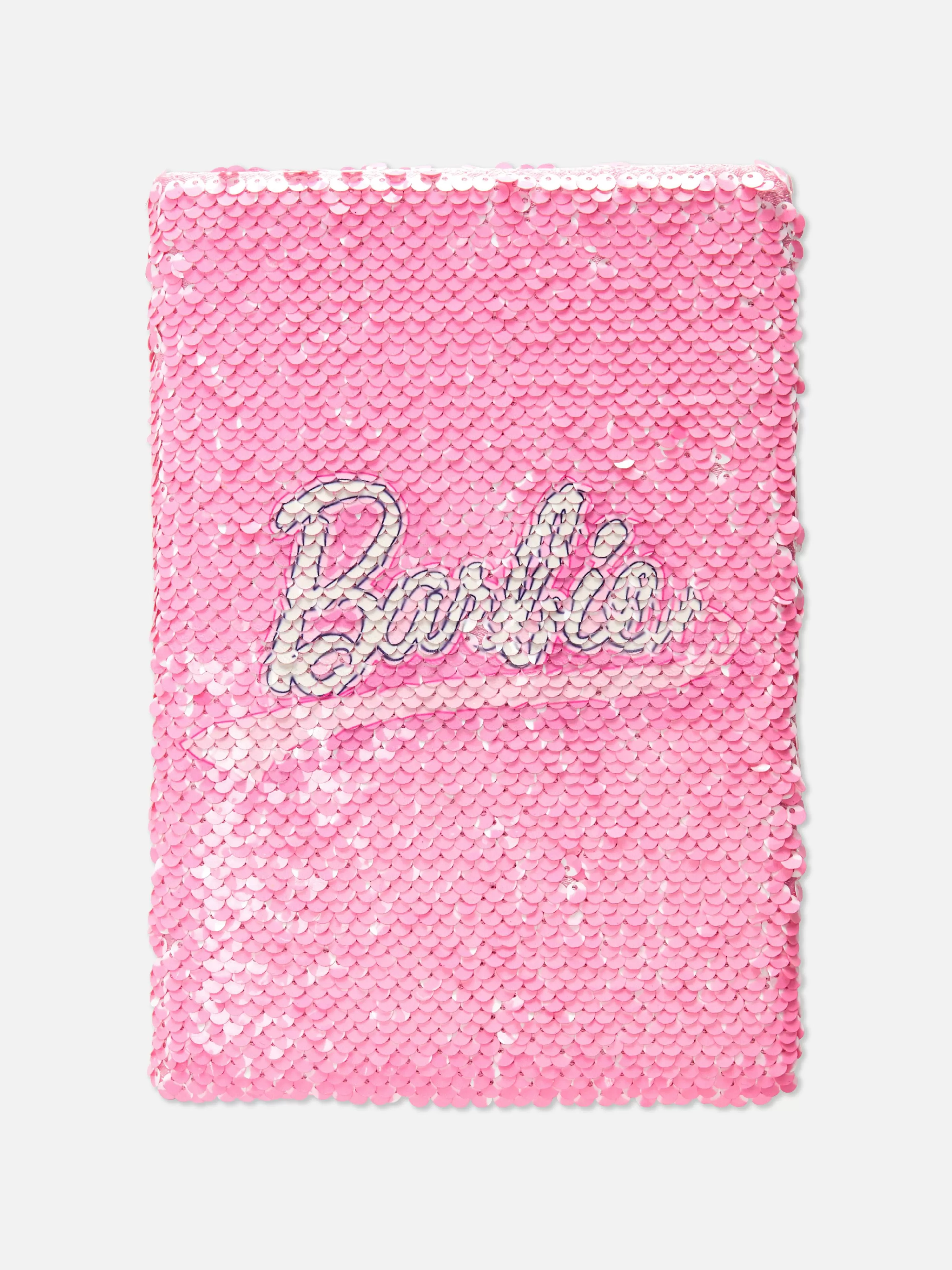 Blocos De Notas*Primark Bloco Notas A5 Lantejoulas Barbie Cor-de-rosa