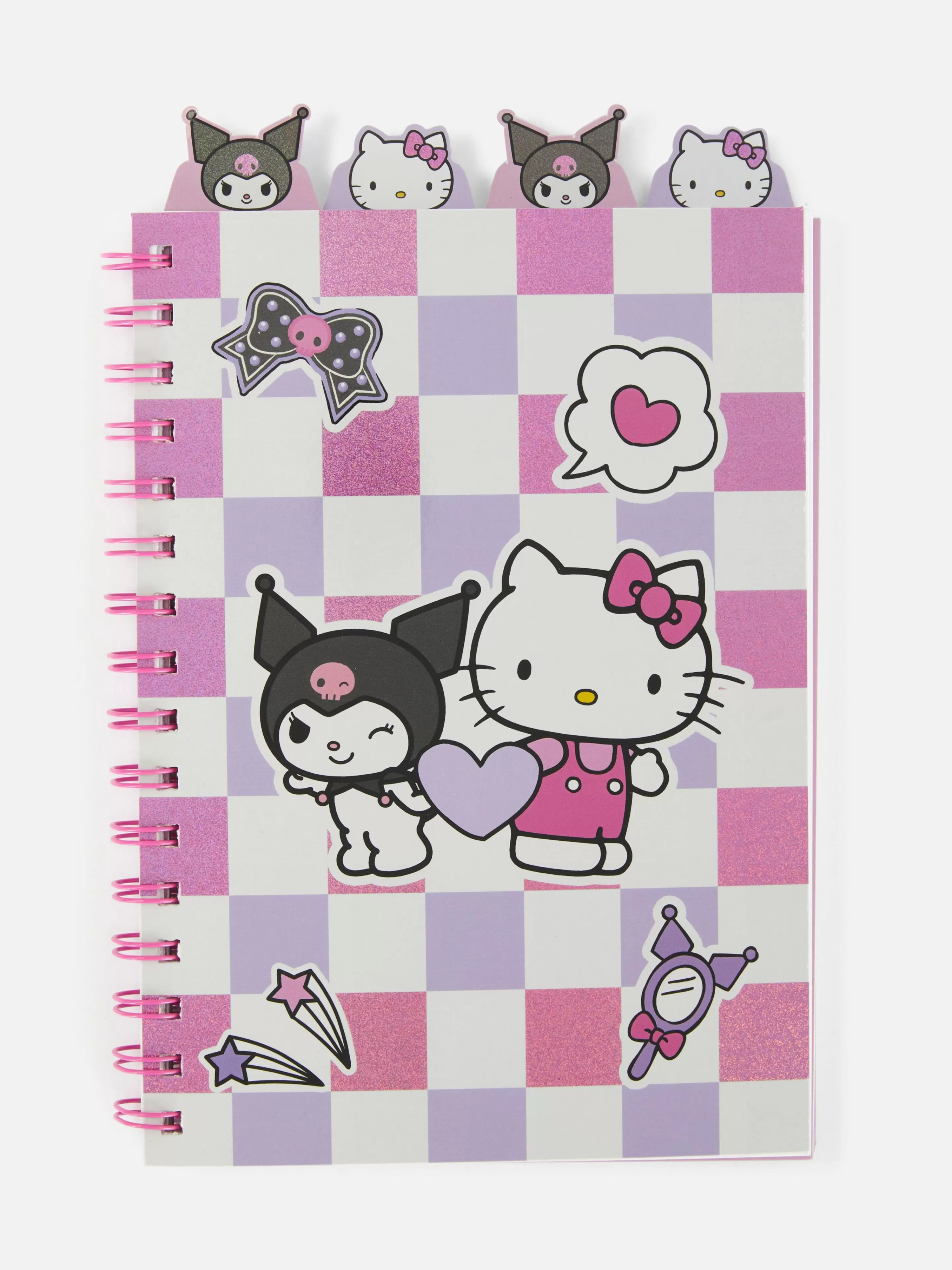 Blocos De Notas*Primark Bloco Notas Separadores A5 Hello Kitty And Friends Vermelho