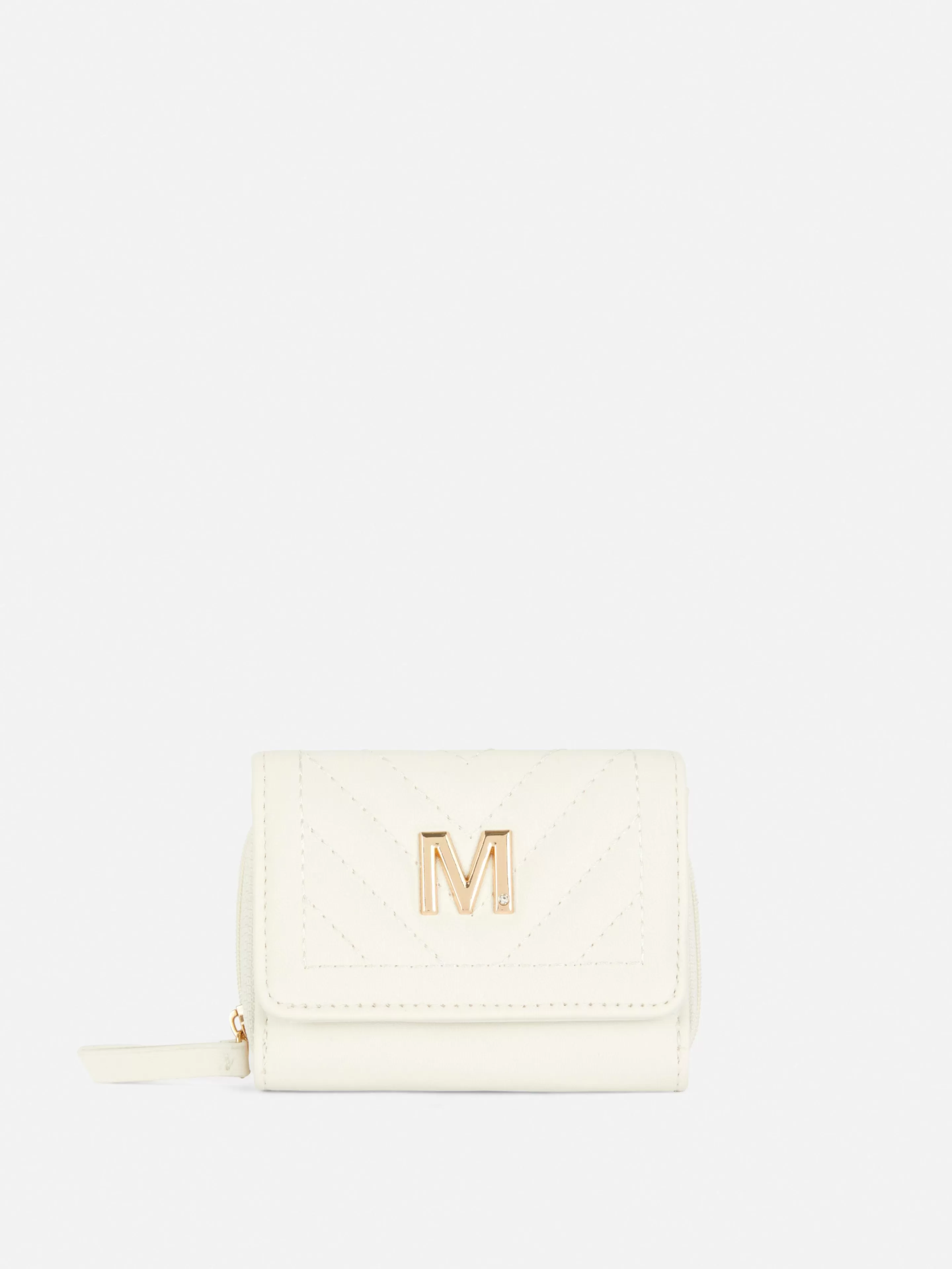 Malas E Carteiras*Primark Bolsa Acolchoada Inicial Branco