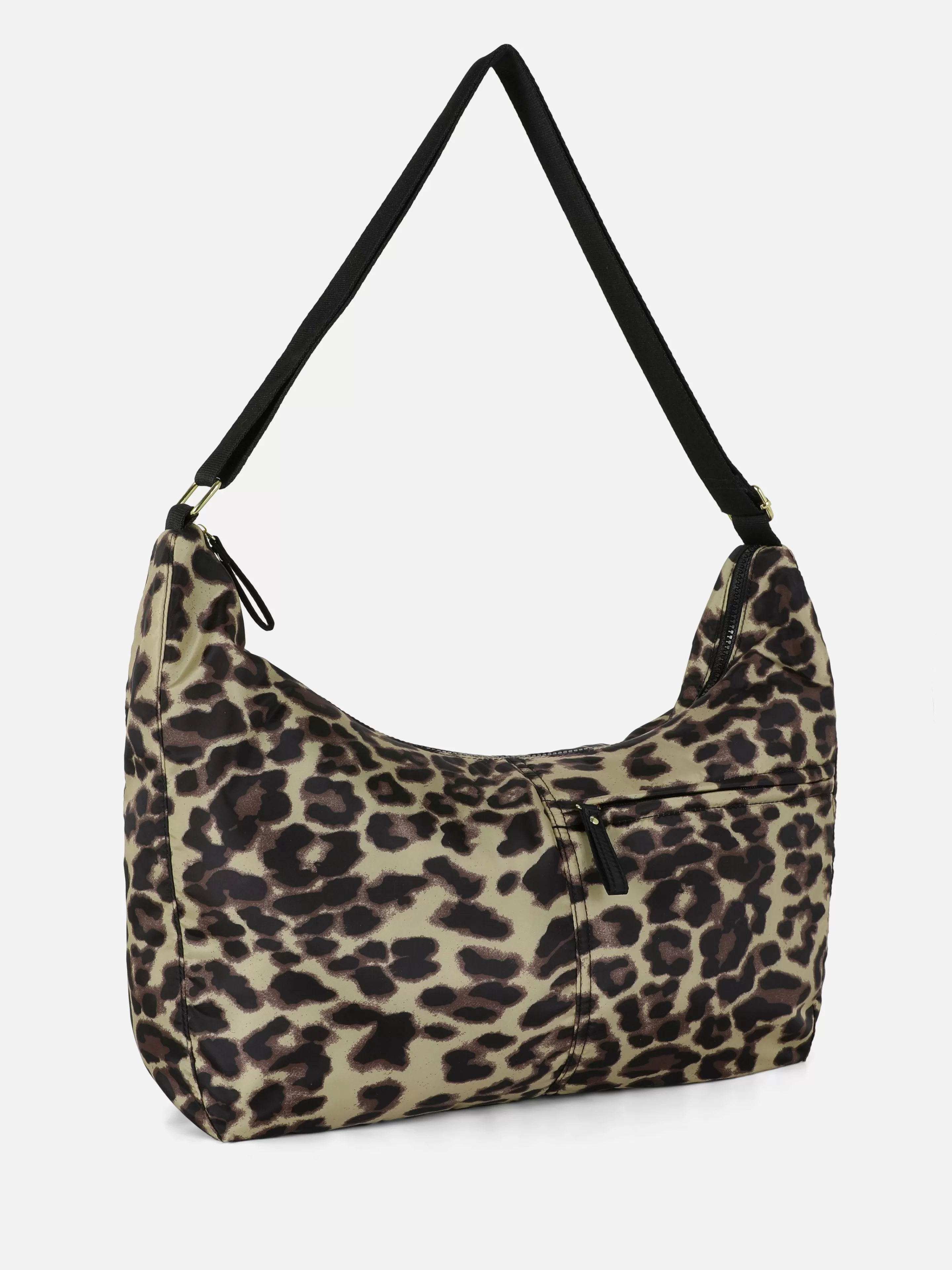 Malas E Carteiras*Primark Bolsa Cintura Leopardo Grande Castanho