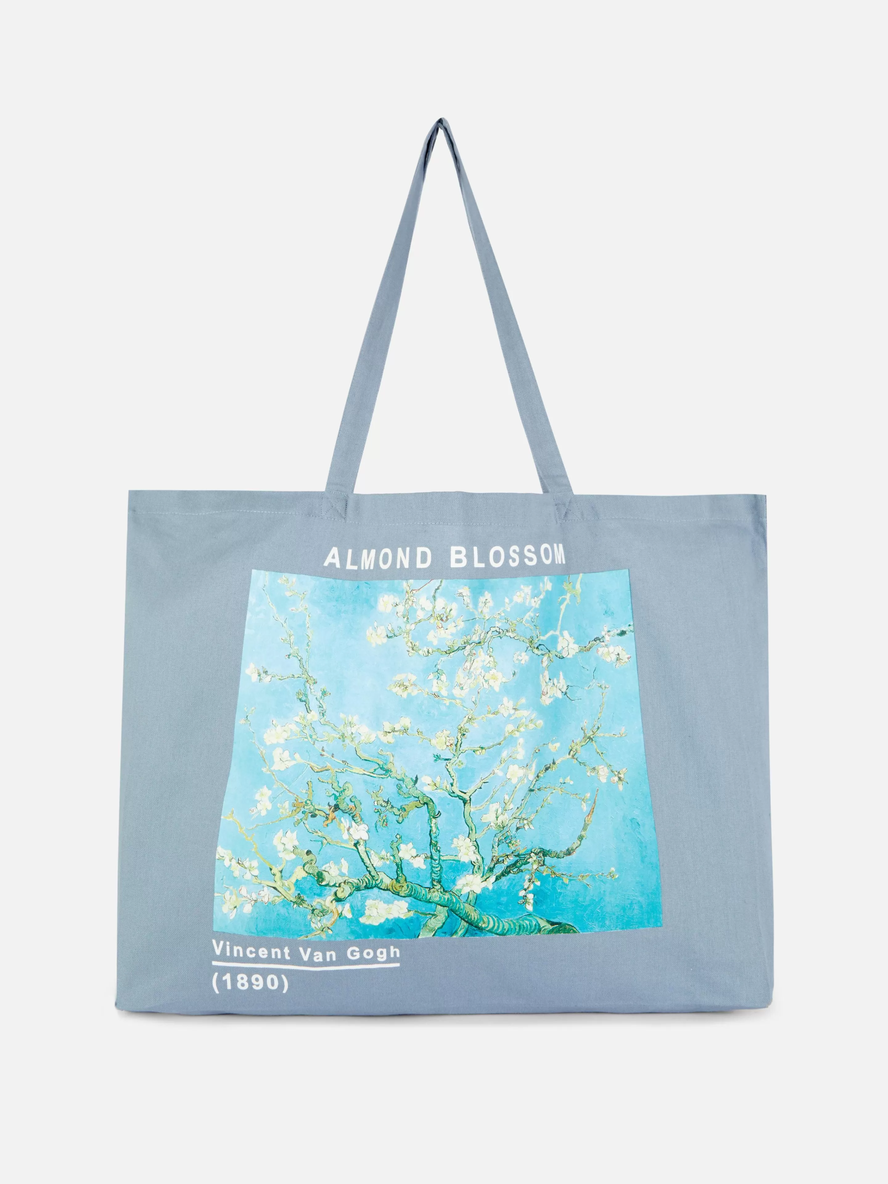 Acessórios De Viagem*Primark Bolsa Shopper Lona Vincent Van Gogh XL Azul