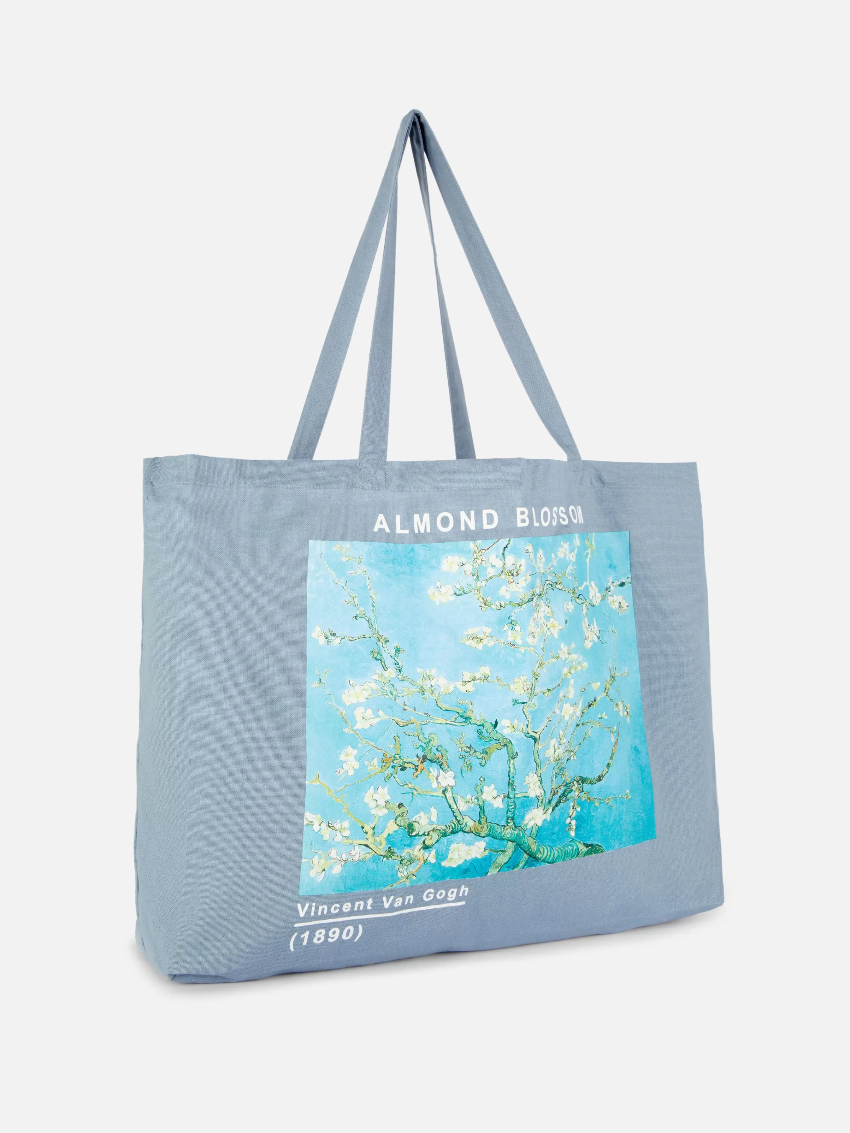 Acessórios De Viagem*Primark Bolsa Shopper Lona Vincent Van Gogh XL Azul