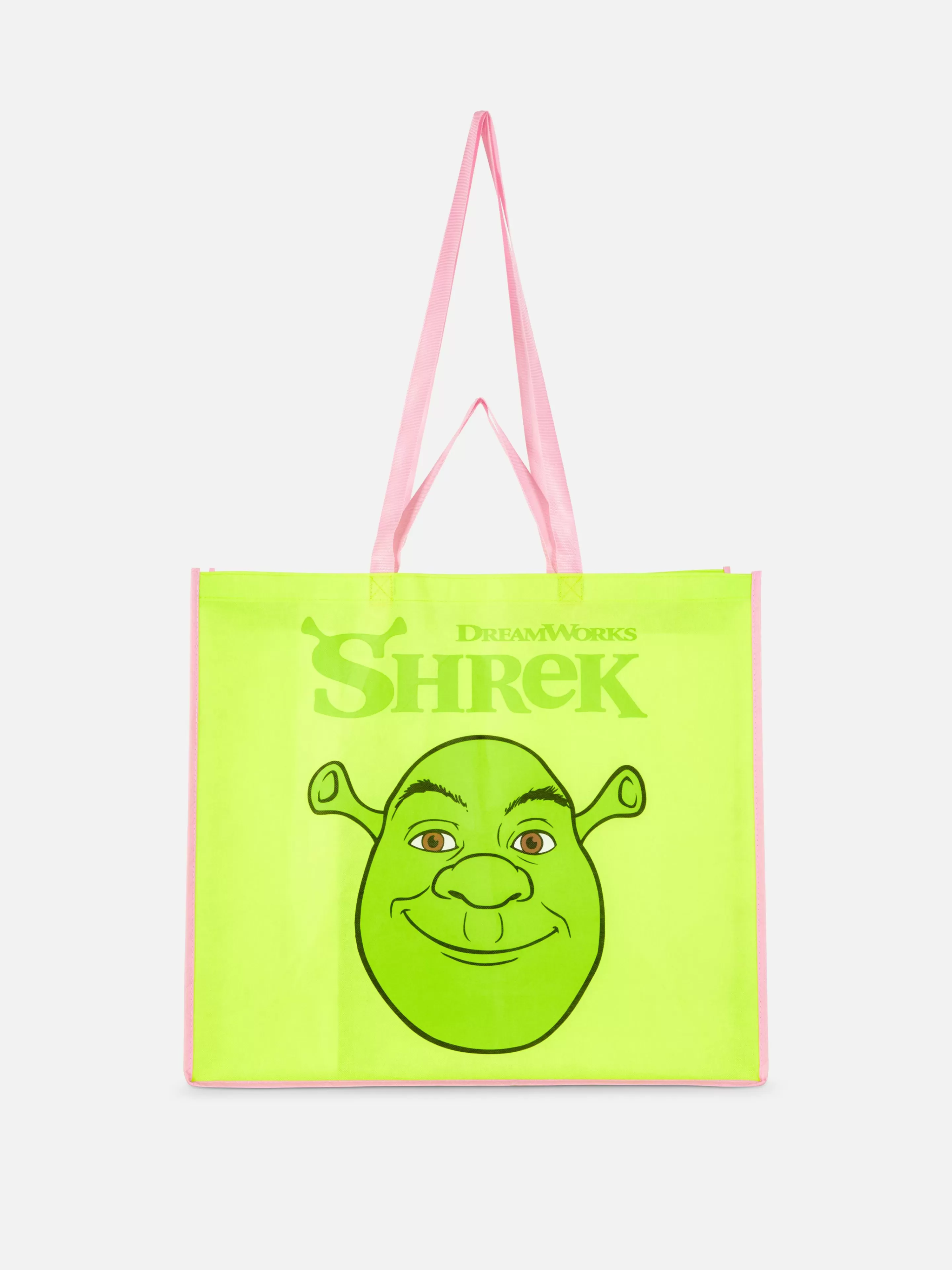 Acessórios De Viagem*Primark Bolsa Shopper XL Shrek Verde