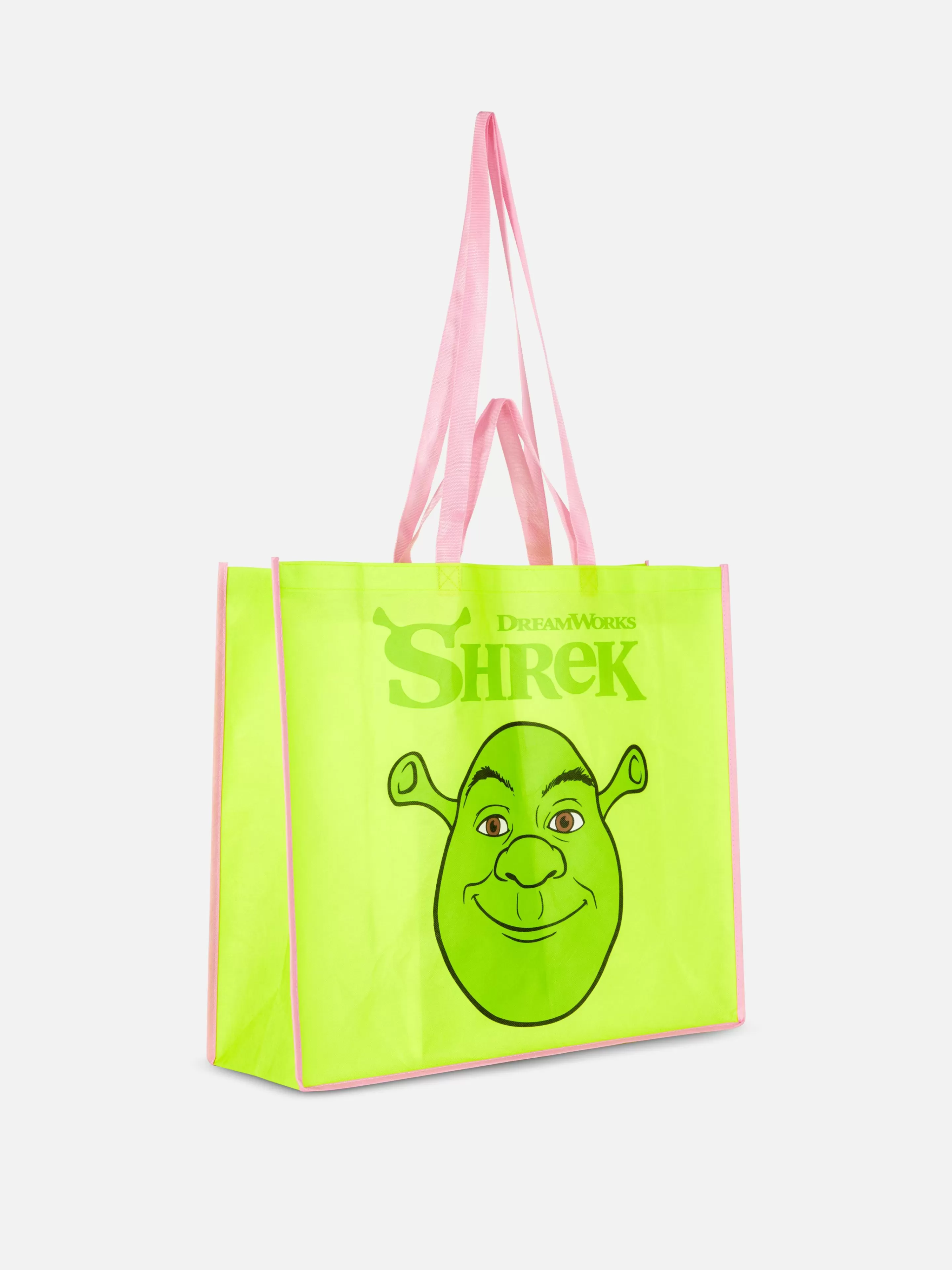 Acessórios De Viagem*Primark Bolsa Shopper XL Shrek Verde