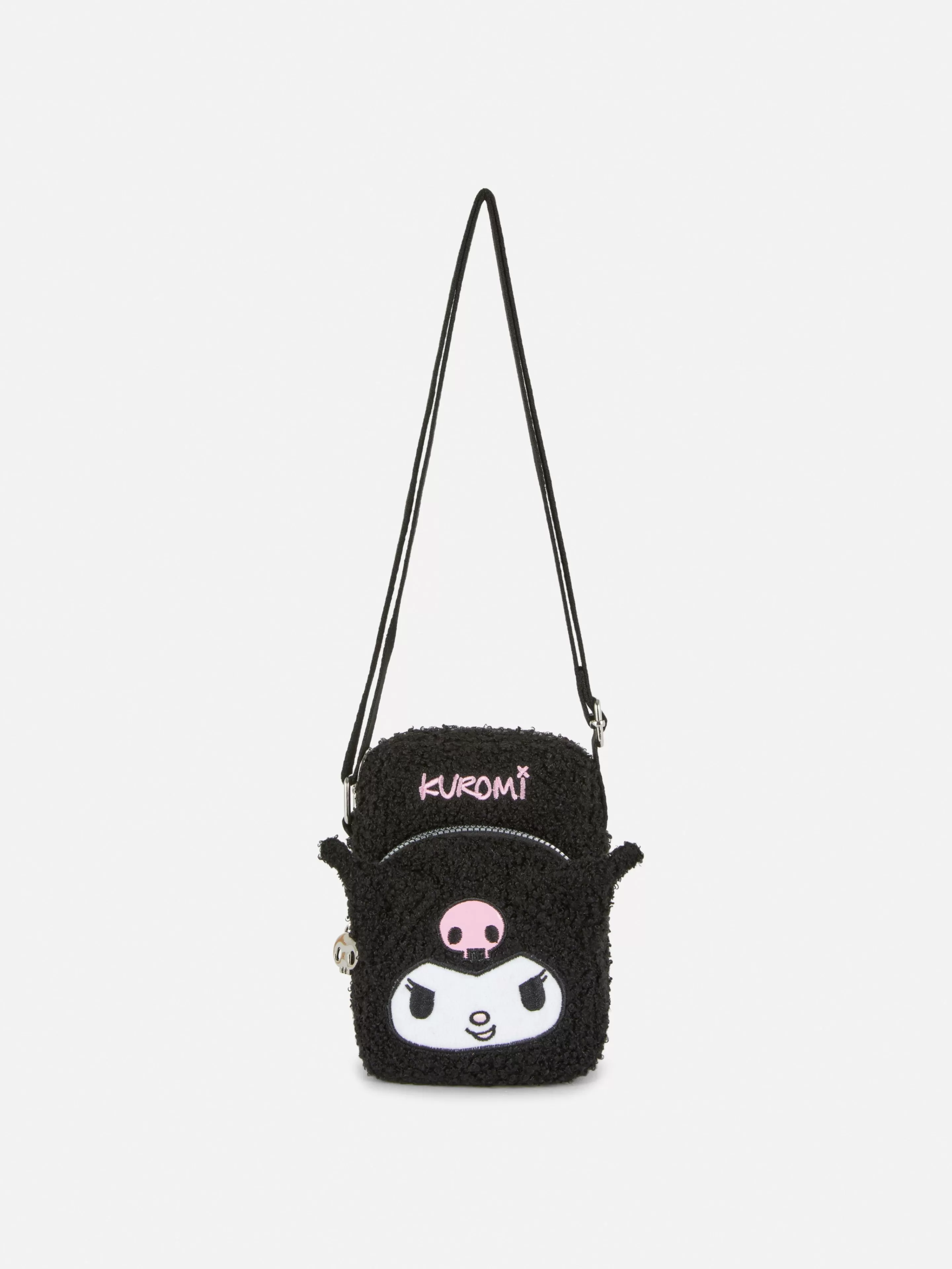 Malas E Carteiras*Primark Bolsa Telemóvel Hello Kitty Kuromi Preto