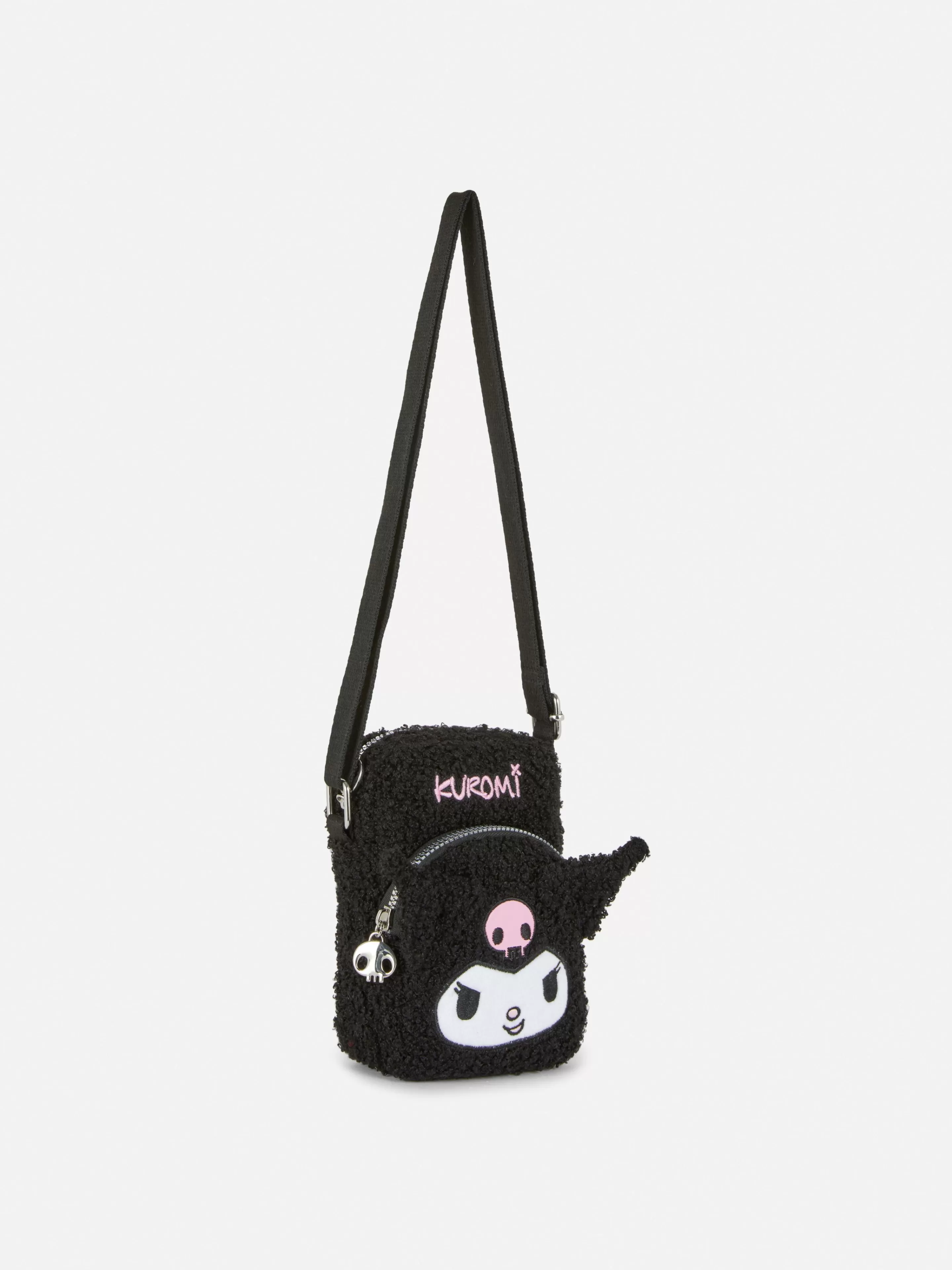 Malas E Carteiras*Primark Bolsa Telemóvel Hello Kitty Kuromi Preto