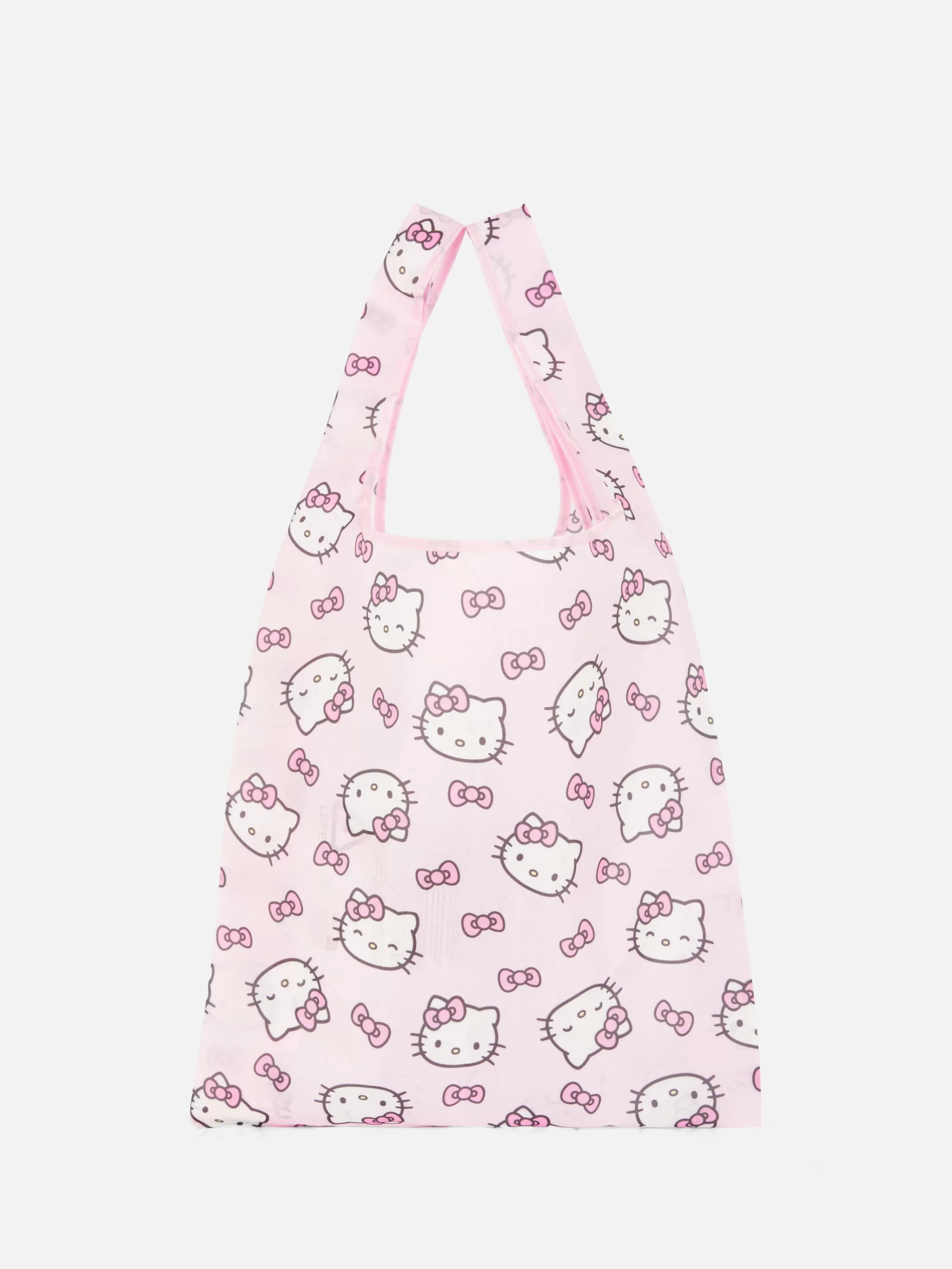 Malas E Carteiras*Primark Bolsa Tote Dobrável Hello Kitty Cor-de-rosa