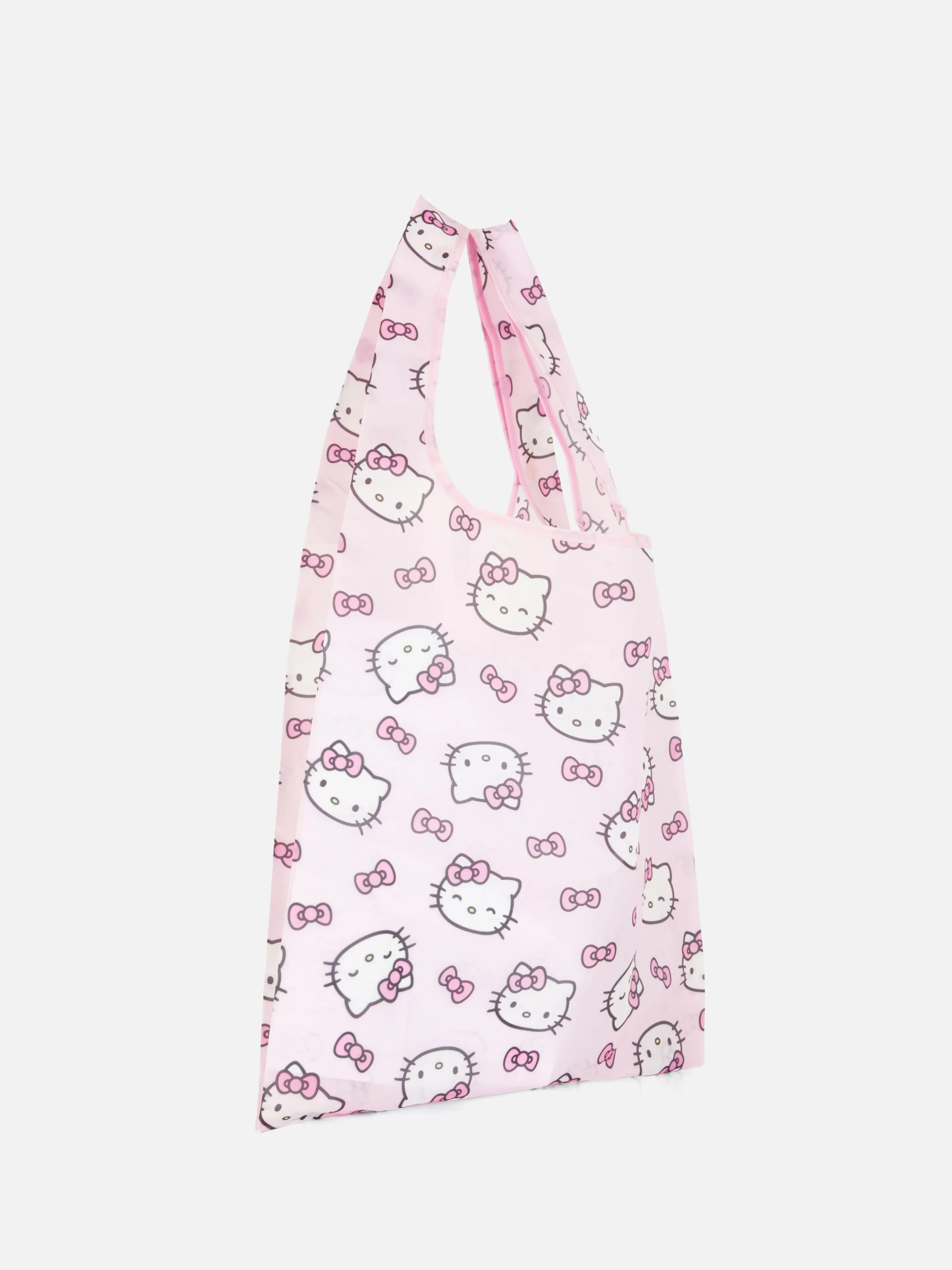 Malas E Carteiras*Primark Bolsa Tote Dobrável Hello Kitty Cor-de-rosa