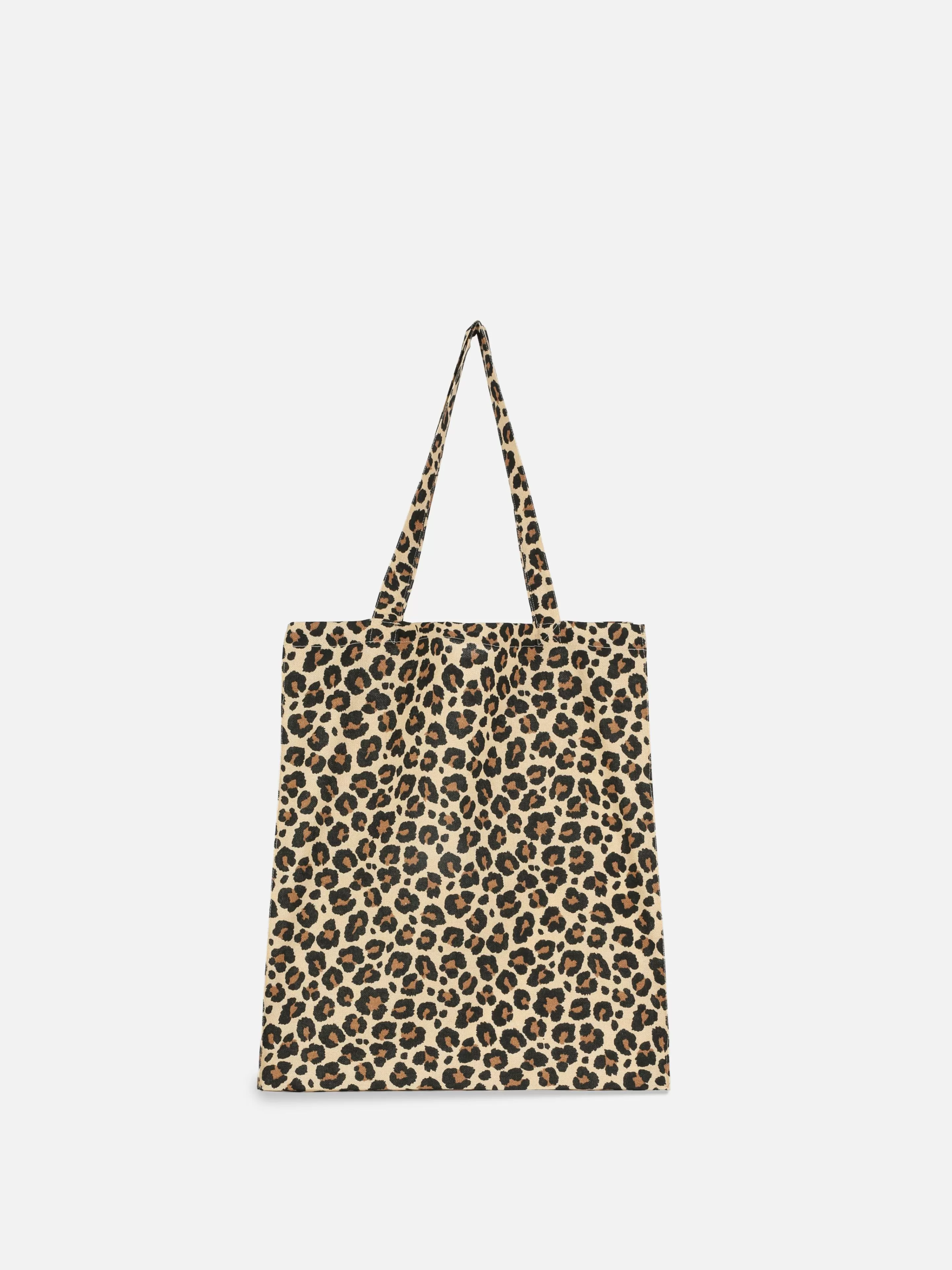 Acessórios De Viagem*Primark Bolsa Tote Padrão Animal Multicolor