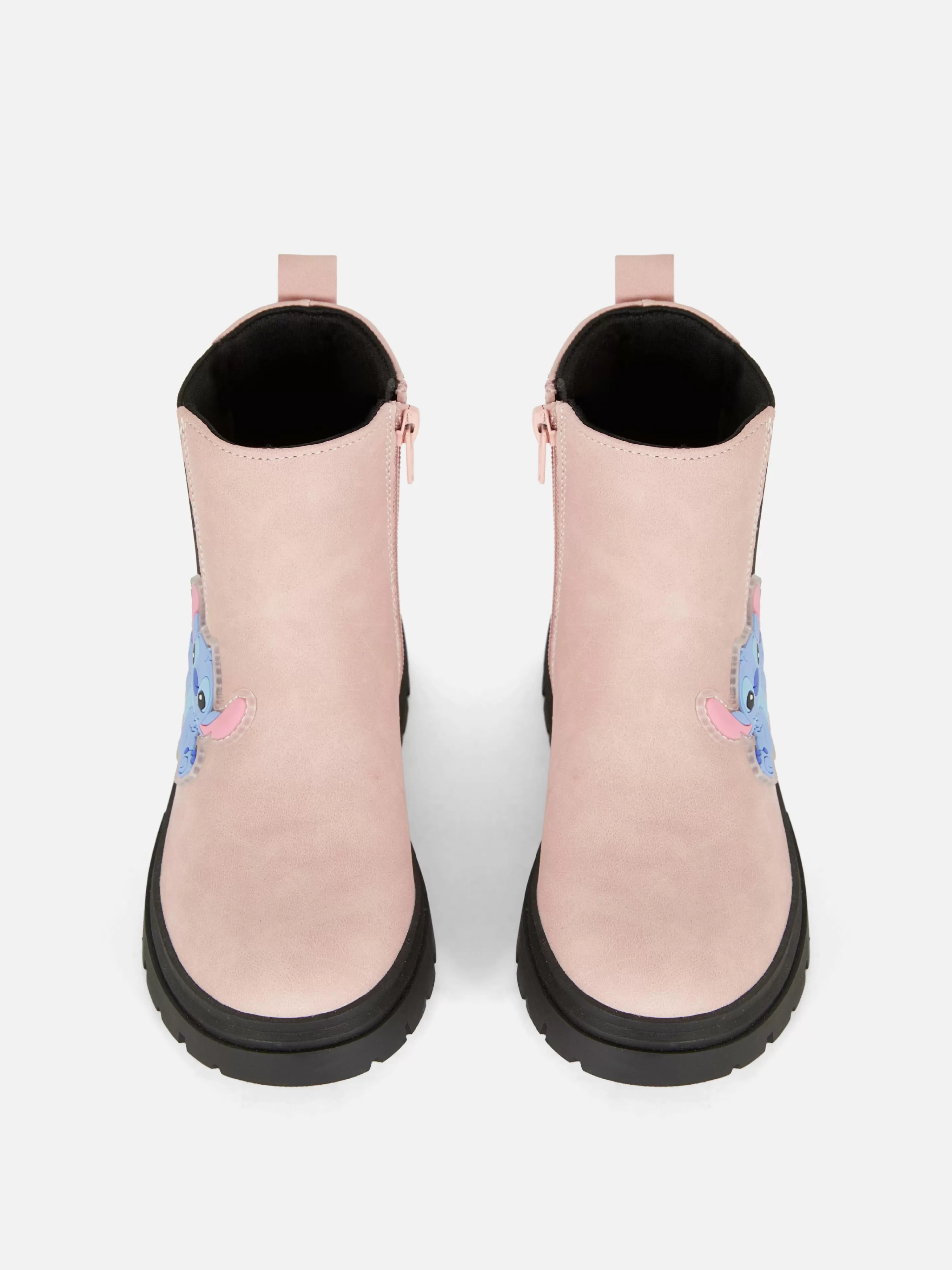 Botas E Galochas*Primark Botas Chelsea Disney Stitch Cor-de-rosa