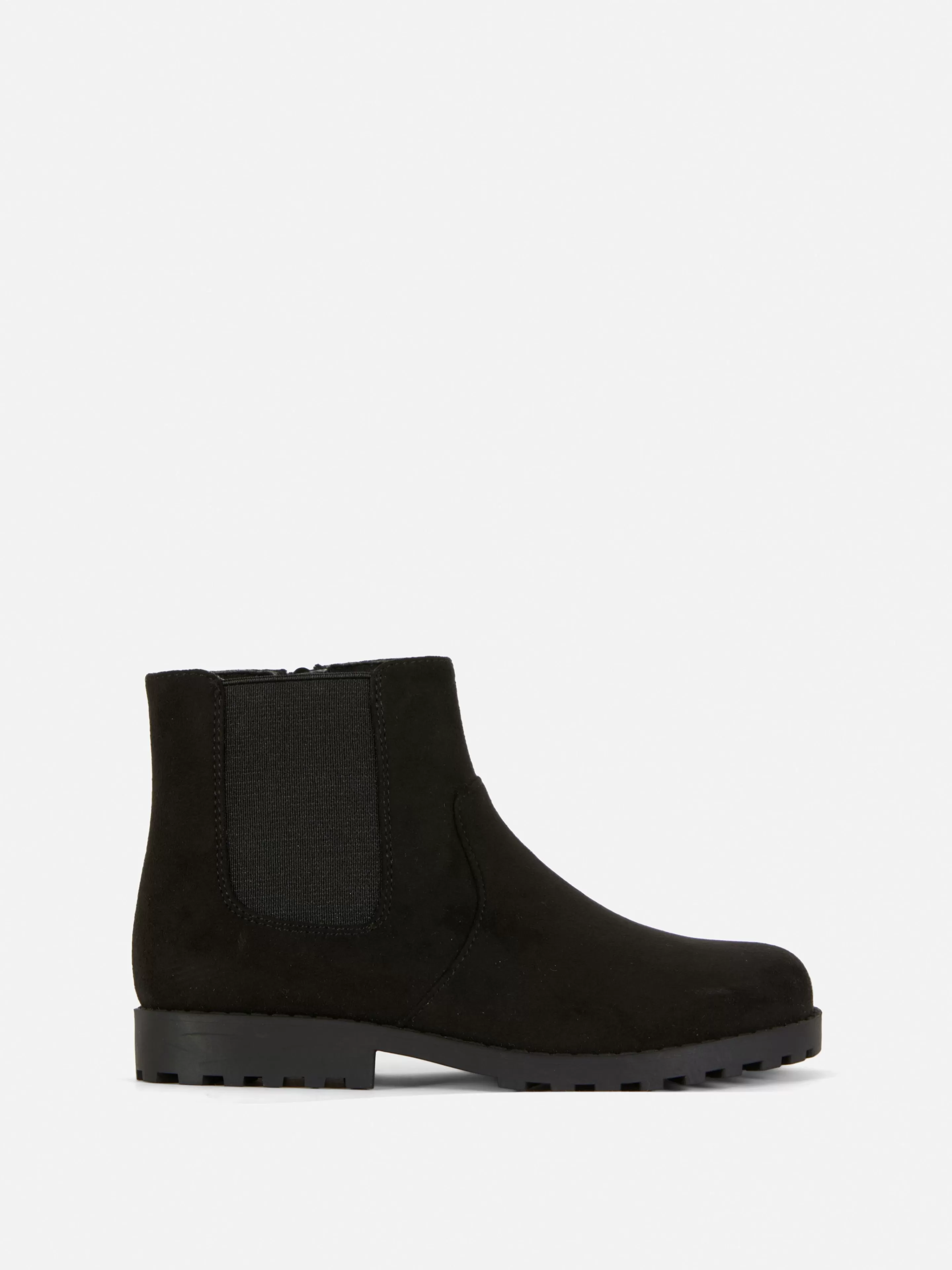 Botas E Galochas*Primark Botins Chelsea Fecho Correr Preto