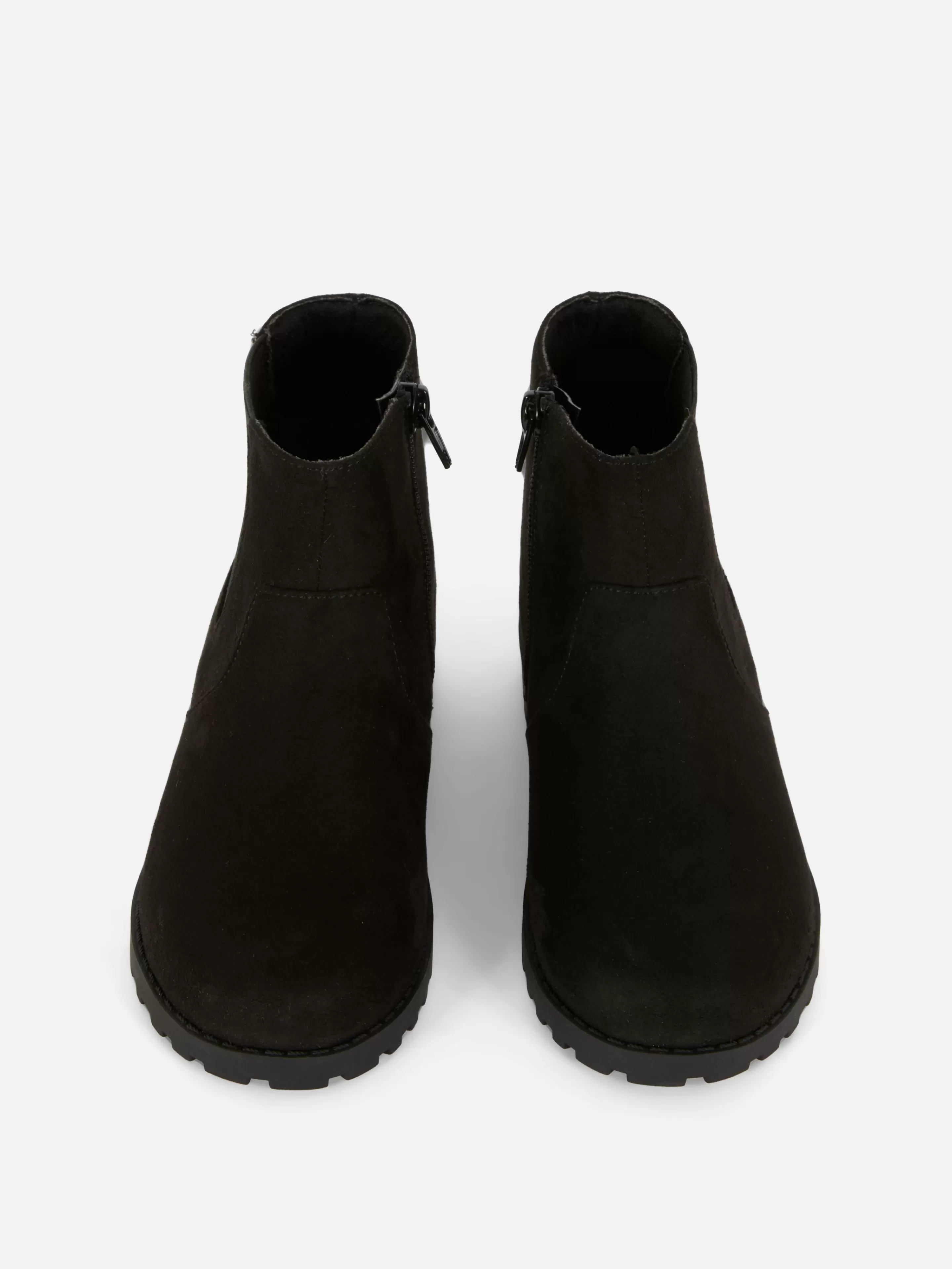 Botas E Galochas*Primark Botins Chelsea Fecho Correr Preto