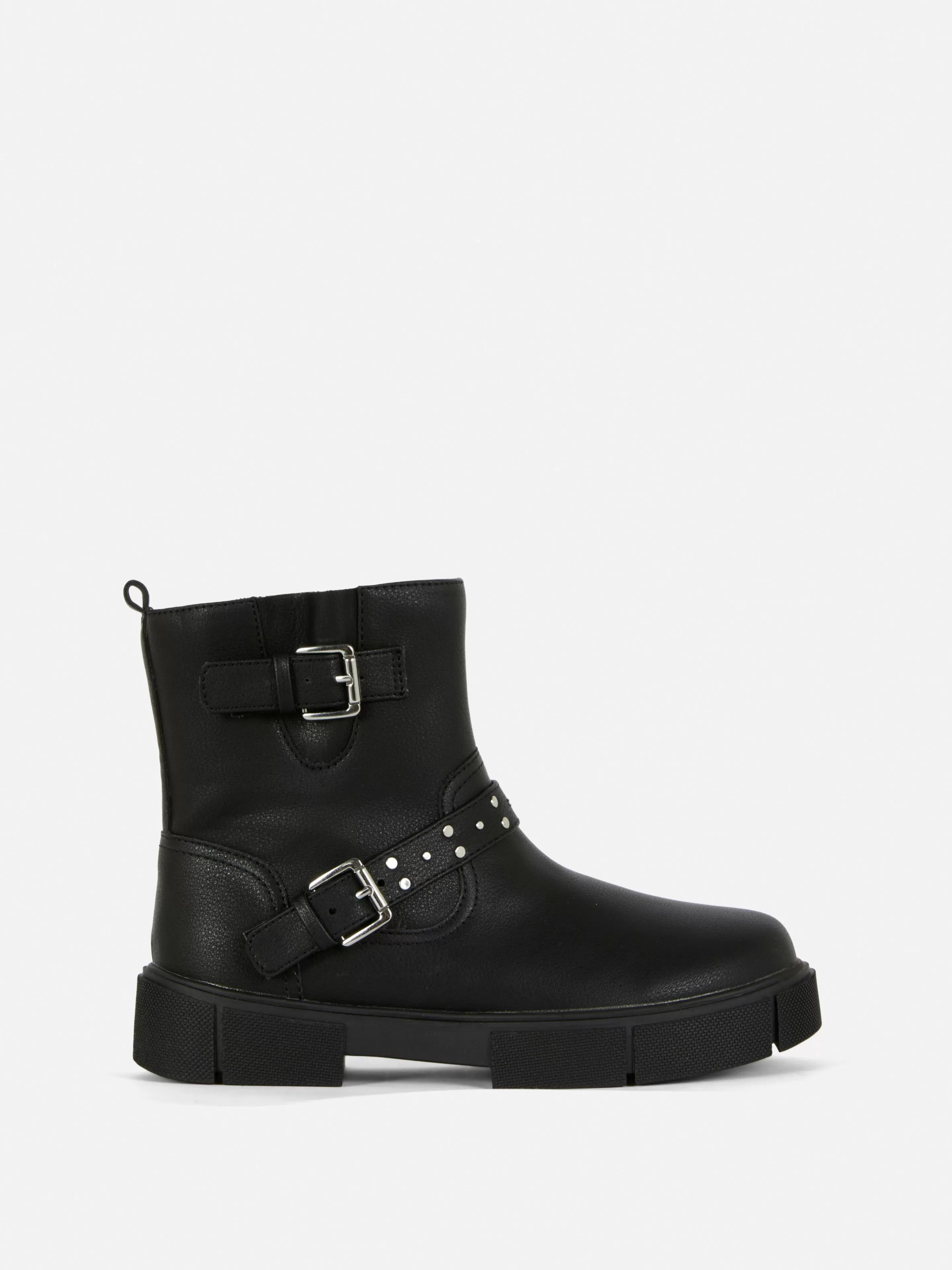 Botas E Galochas*Primark Botins Fivela Preto