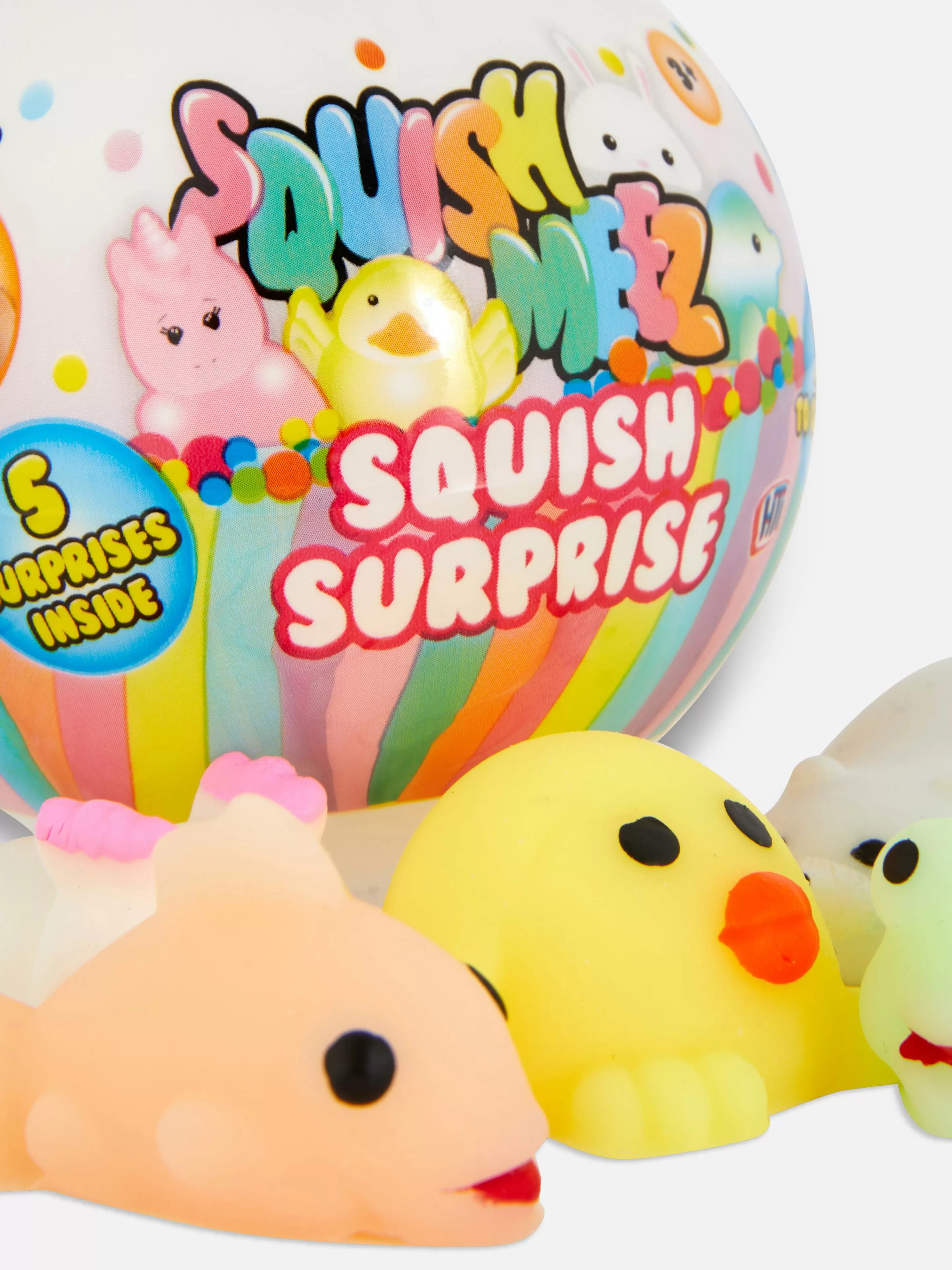 Jogos*Primark Brinquedo Surpresa Apertar Squish Meez Multicolor