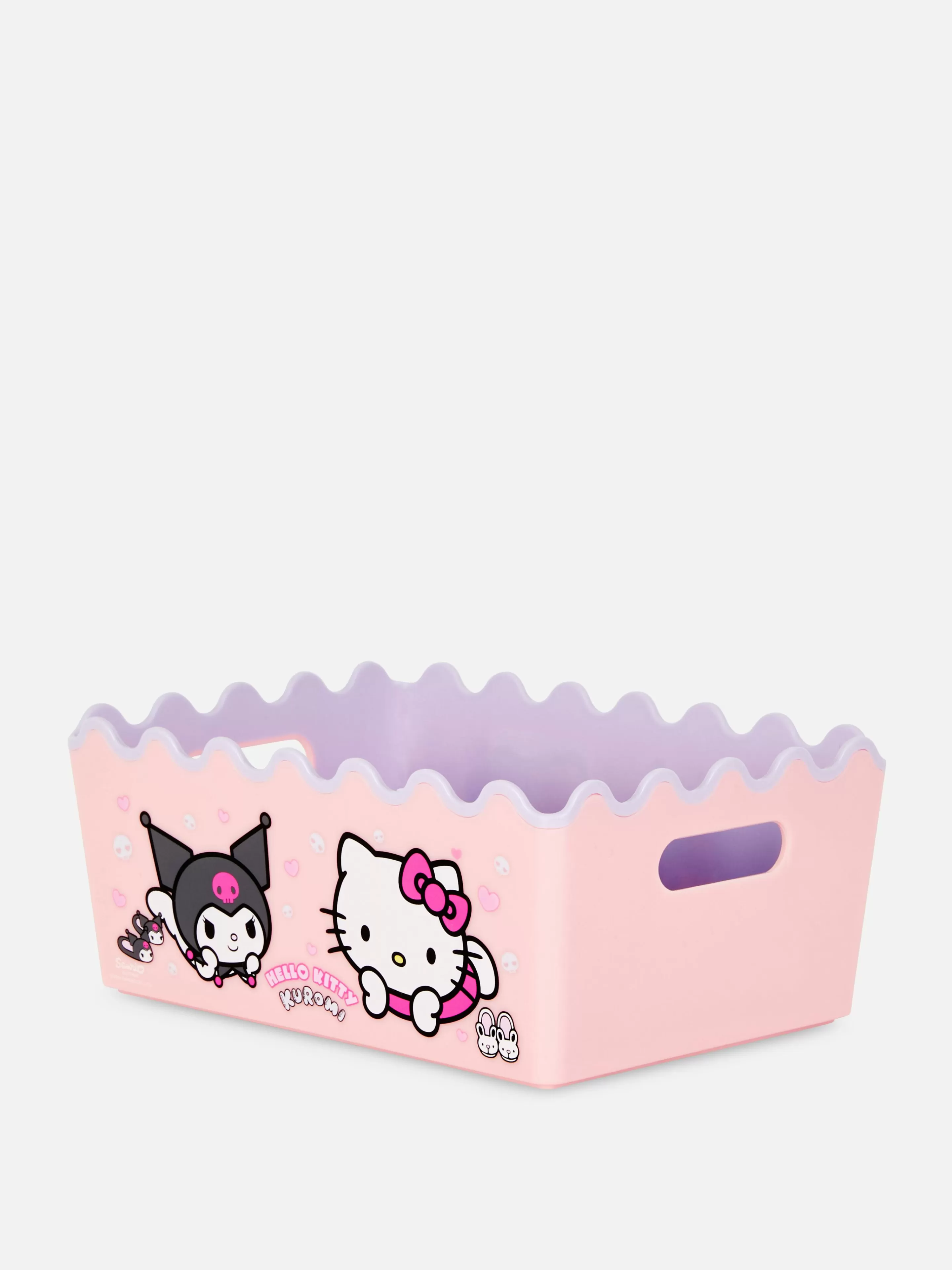 Caixas E Cestos*Primark Caixa Arrumação Hello Kitty/Kuromi Cor-de-rosa