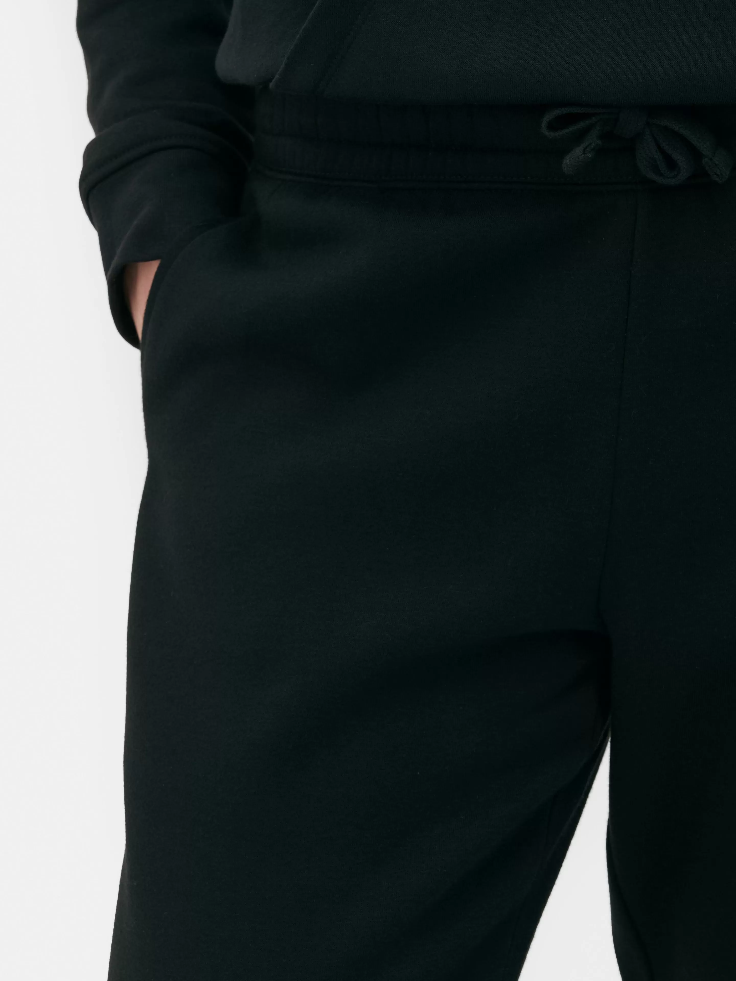 Calças De Treino*Primark Calças De Treino Corte Regular Cordão Preto