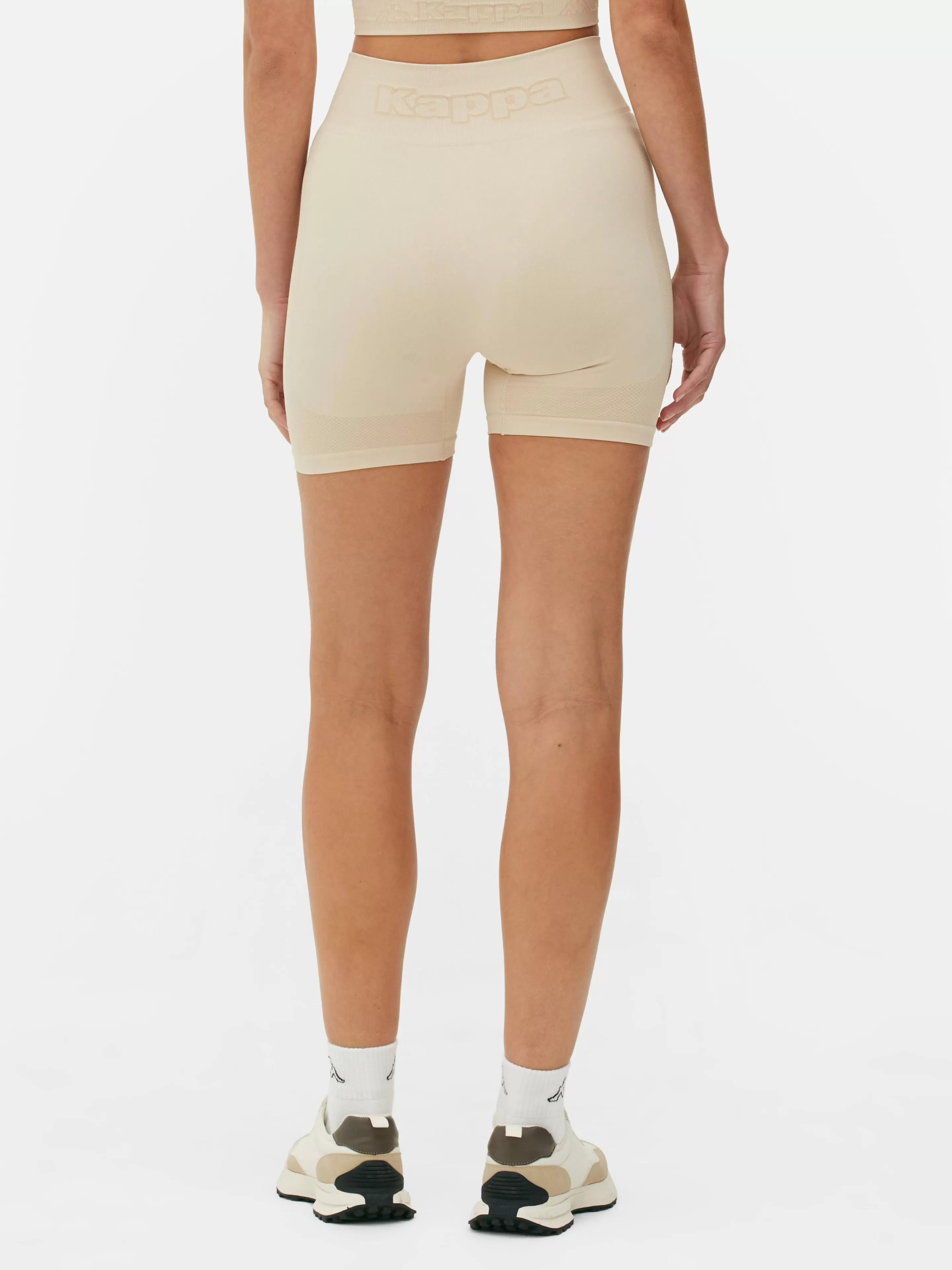 Roupas De Ginásio E De Desporto*Primark Calções Ioga S/ Costuras Conj Coord Kappa X Cru