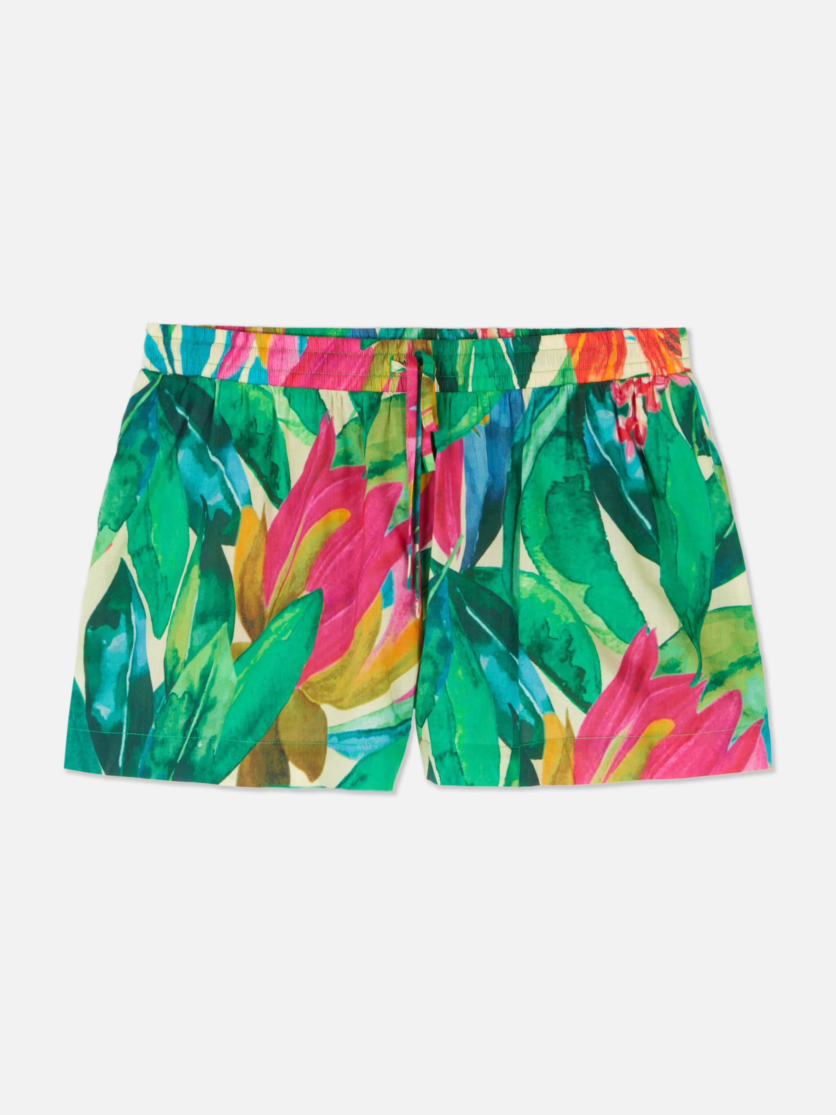 Calças De Pijama*Primark Calções Pijama Tropical Multicolor