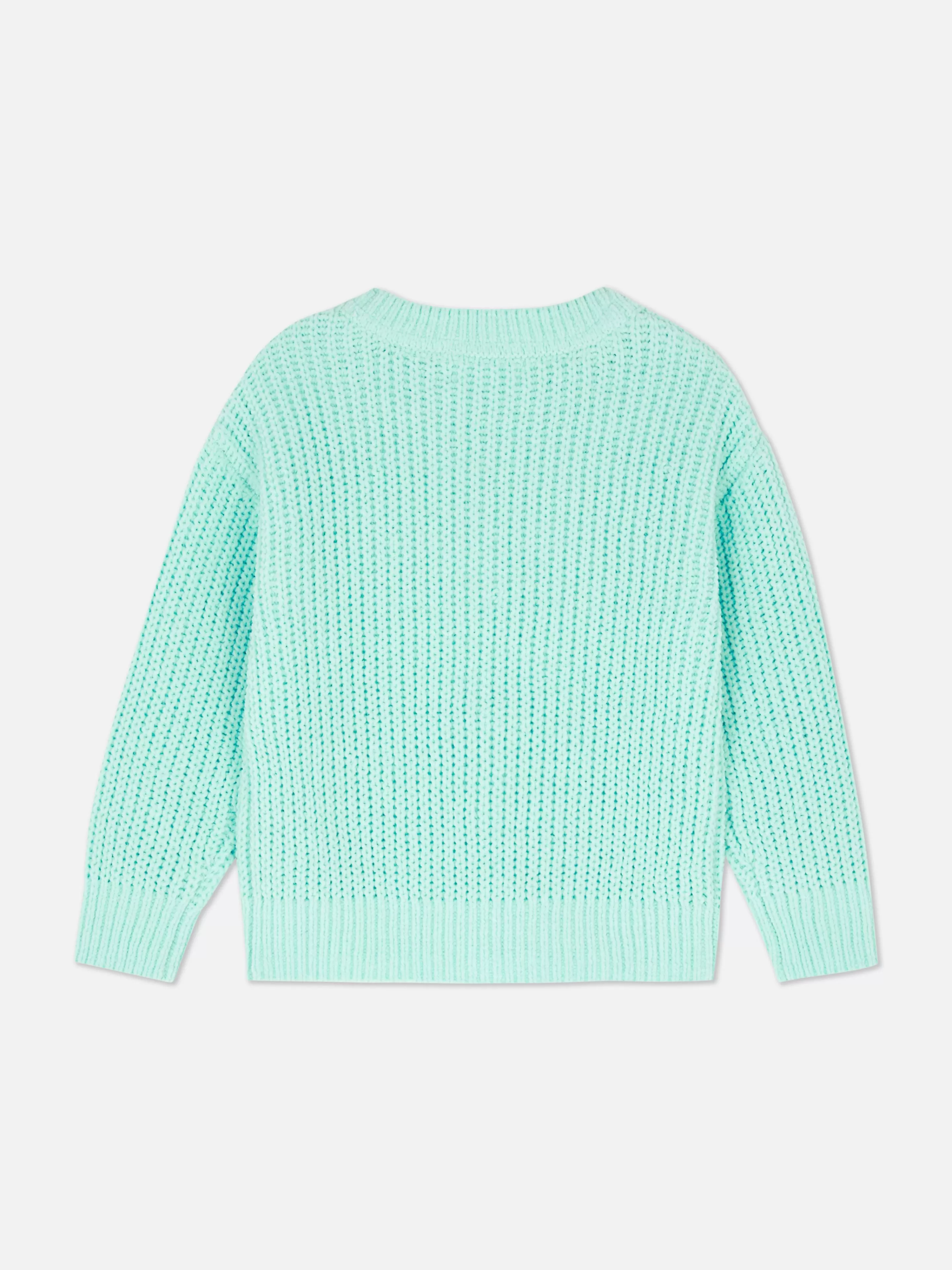 Camisolas E Casacos De Malha*Primark Camisola Aveludada Azul