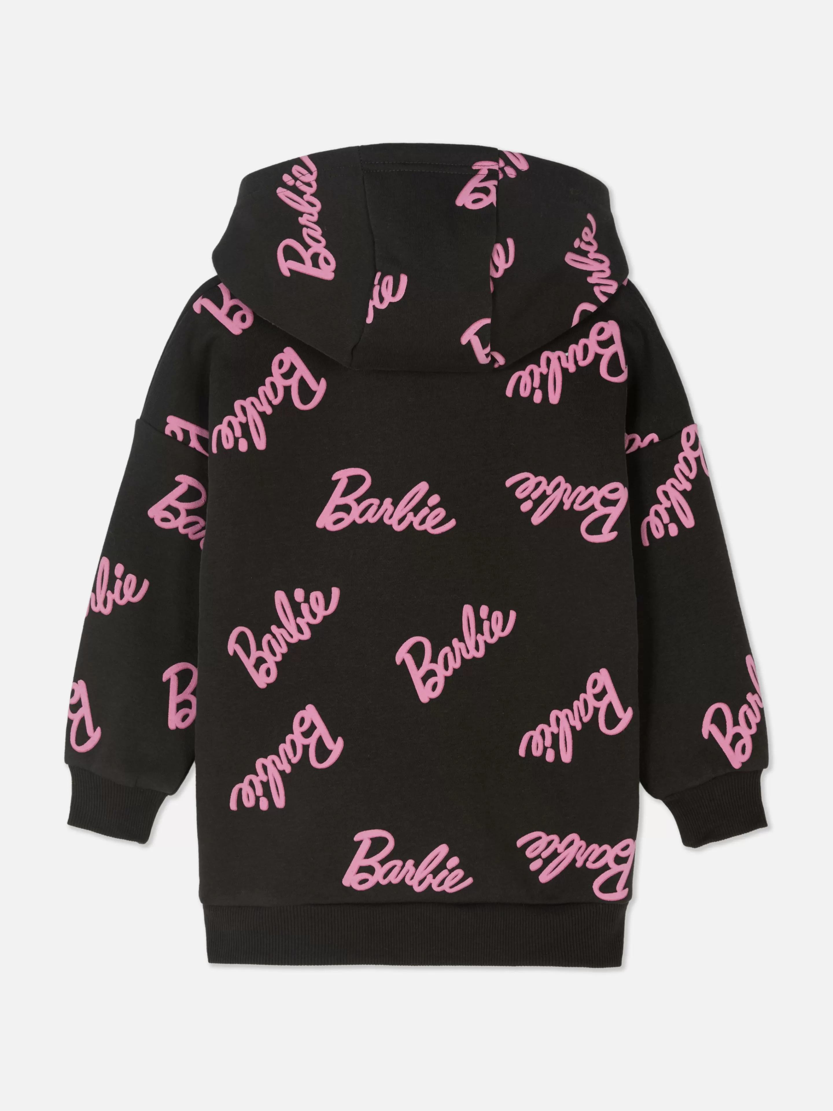 Camisolas Com E Sem Capuz*Primark Camisola Capuz Comprida Barbie Carvão