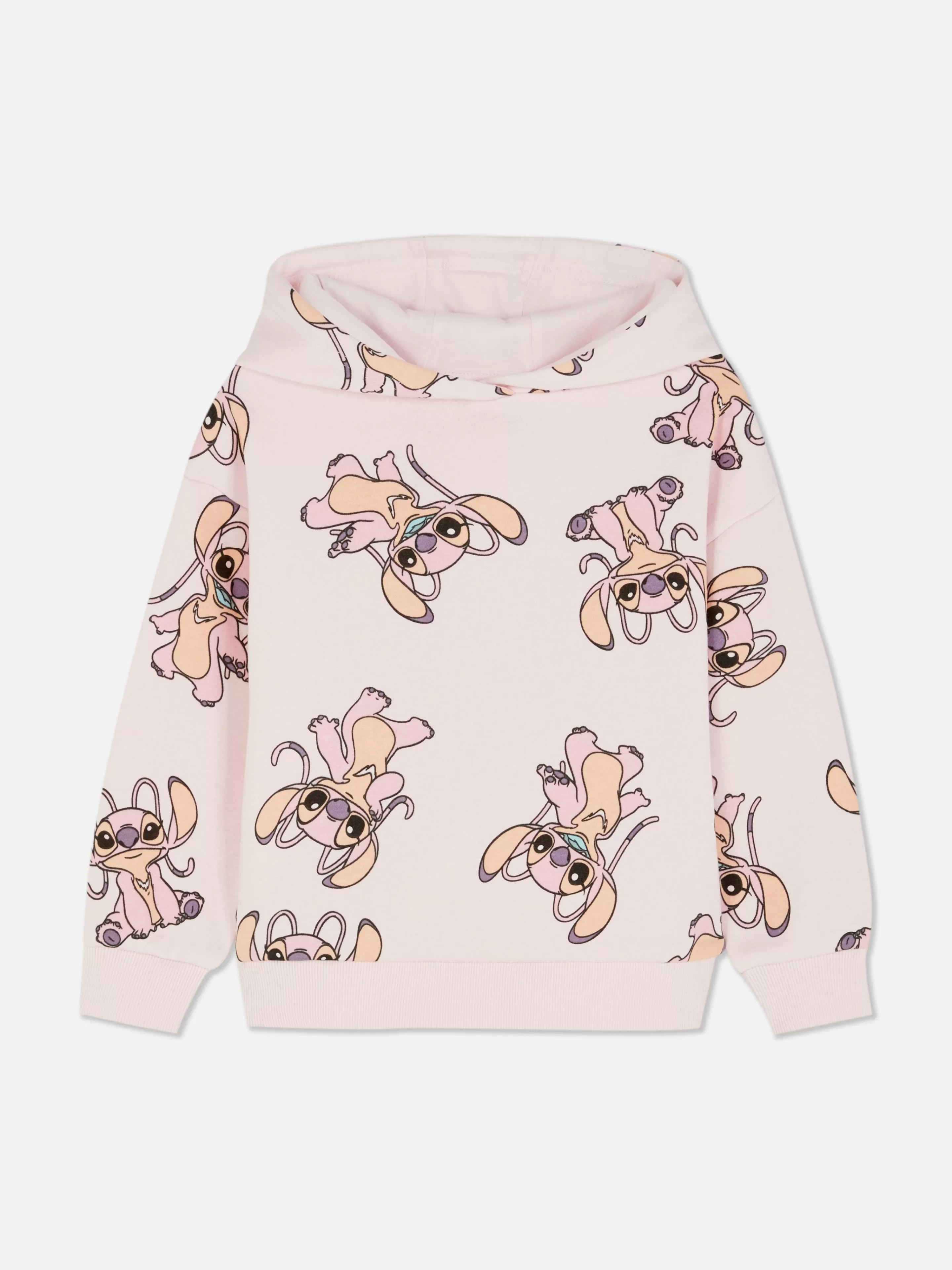 Camisolas Com E Sem Capuz*Primark Camisola Capuz Disney Angel Cor-de-rosa