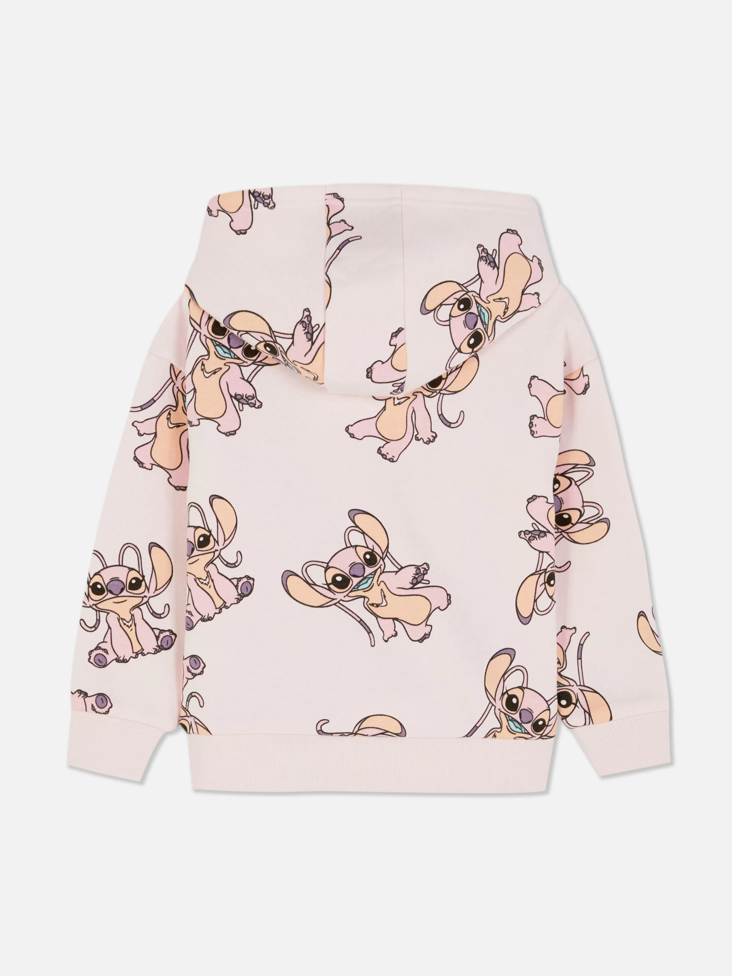 Camisolas Com E Sem Capuz*Primark Camisola Capuz Disney Angel Cor-de-rosa