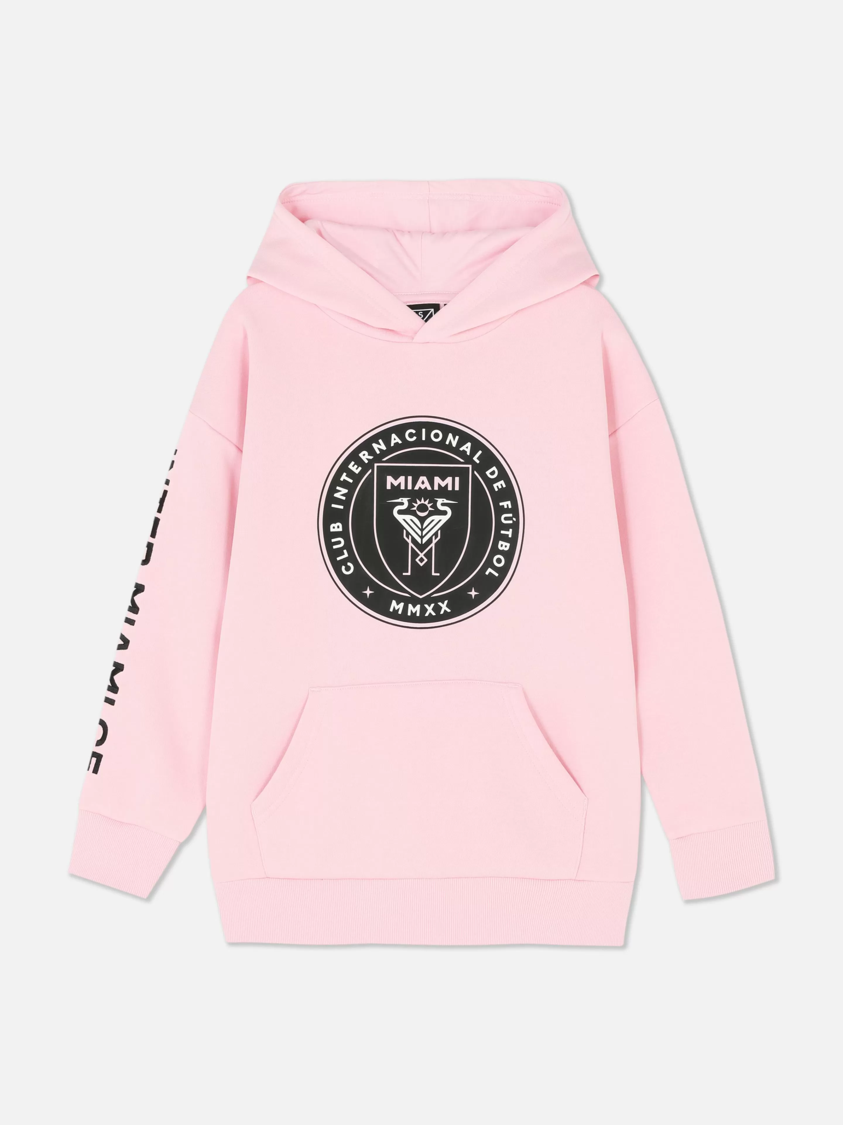 Camisolas Com E Sem Capuz*Primark Camisola Capuz Gráfica Inter Miami CF Cor-de-rosa