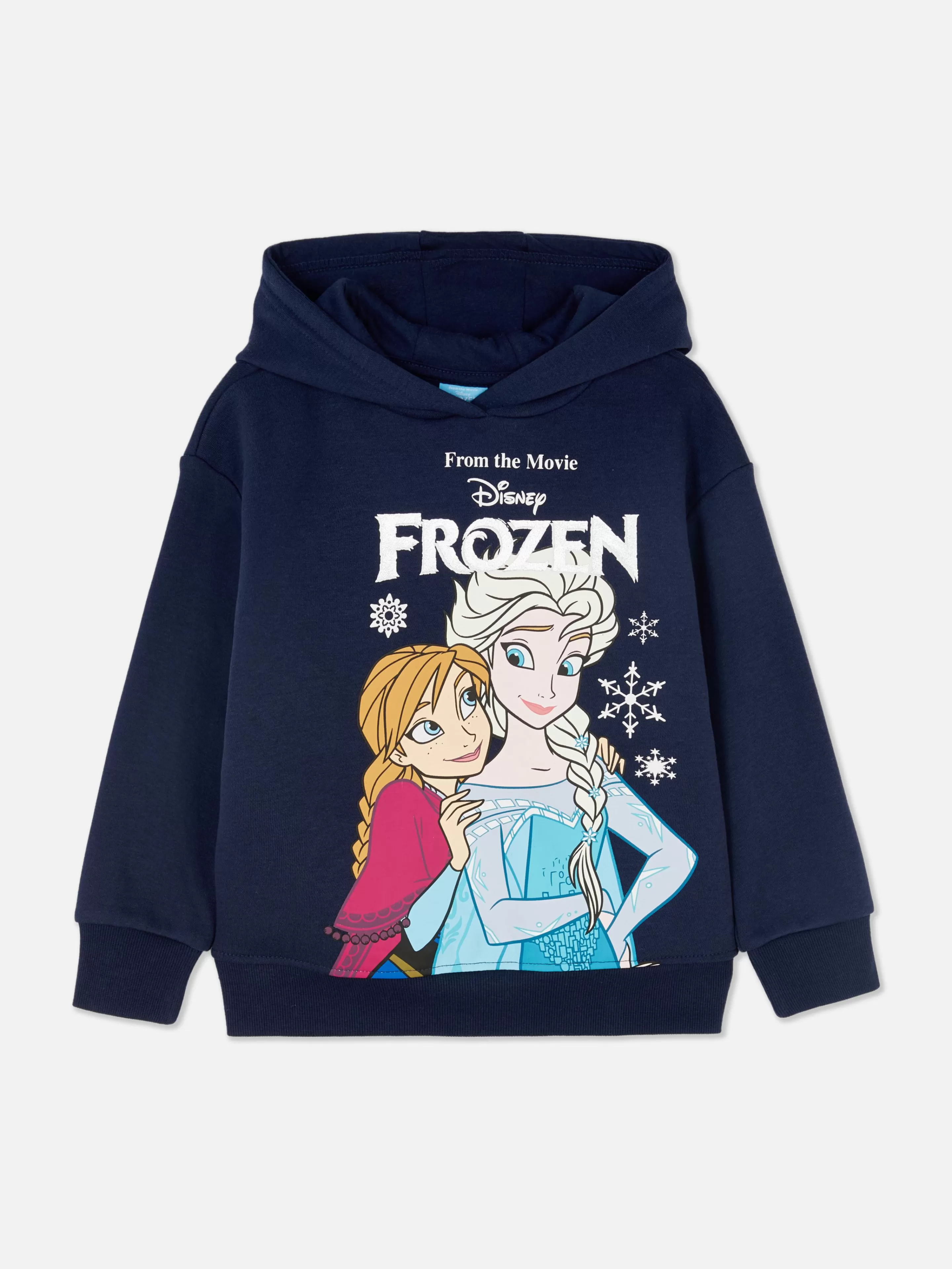 Camisolas Com E Sem Capuz*Primark Camisola Capuz Pulôver Coordenada Disney Frozen Azul-marinho