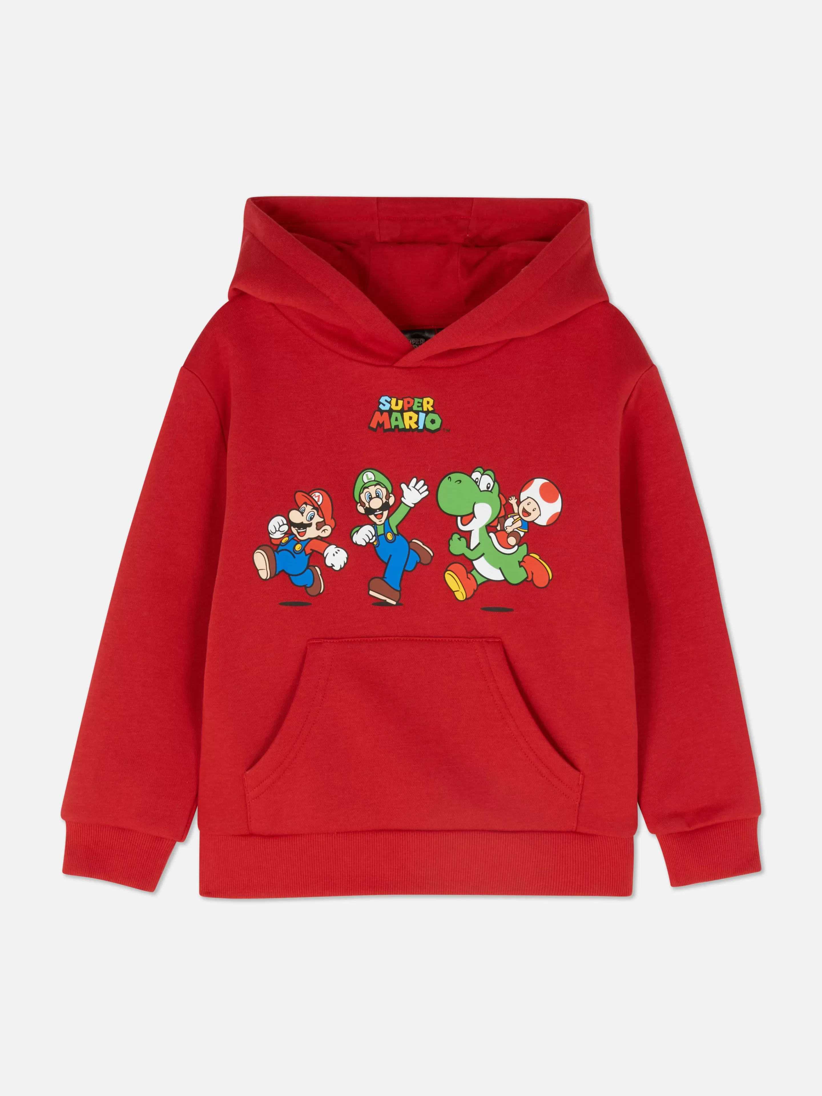 Camisolas Com E Sem Capuz*Primark Camisola Capuz Super Mario World Vermelho