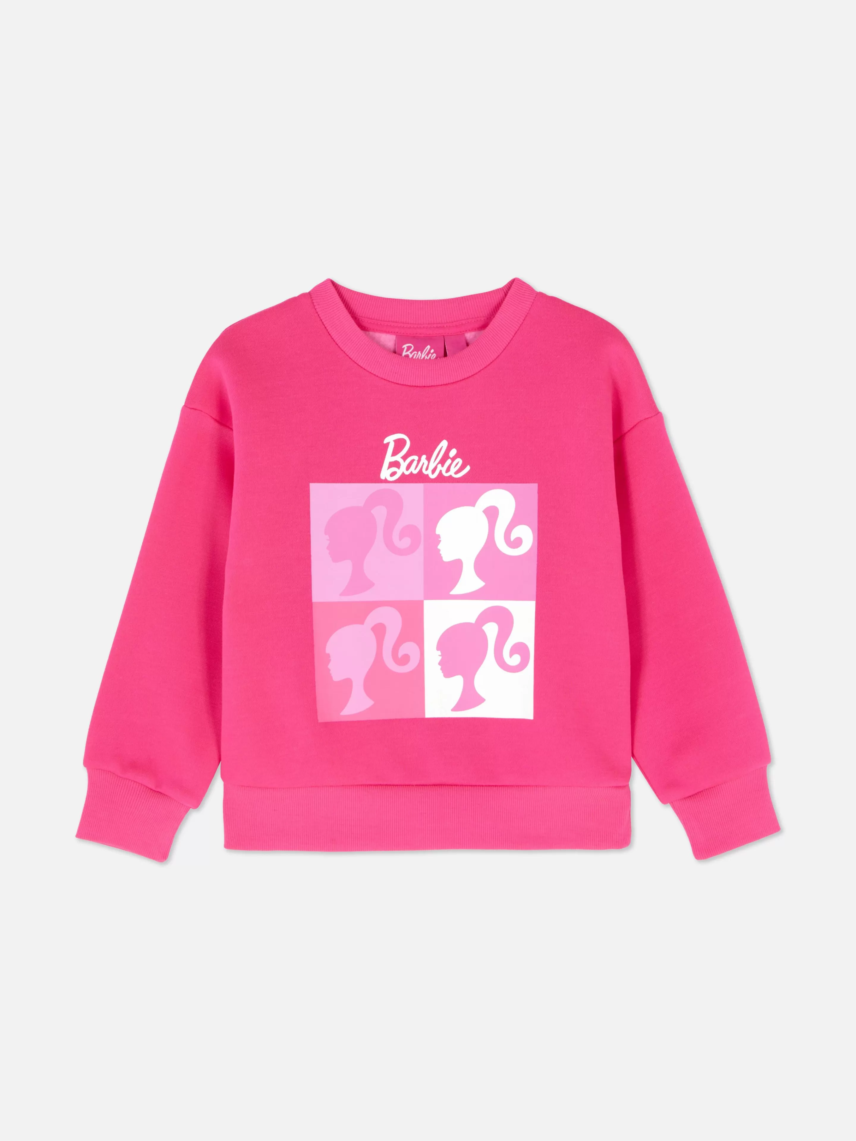 Camisolas Com E Sem Capuz*Primark Camisola Colagem Barbie Cor-de-rosa