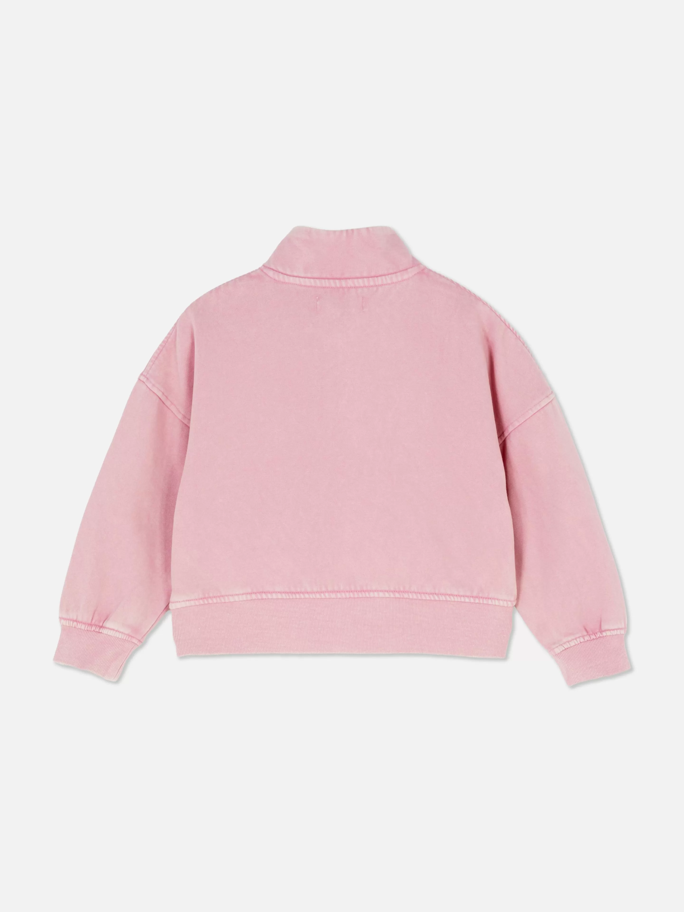 Camisolas Com E Sem Capuz*Primark Camisola Gola Funil Cor-de-rosa