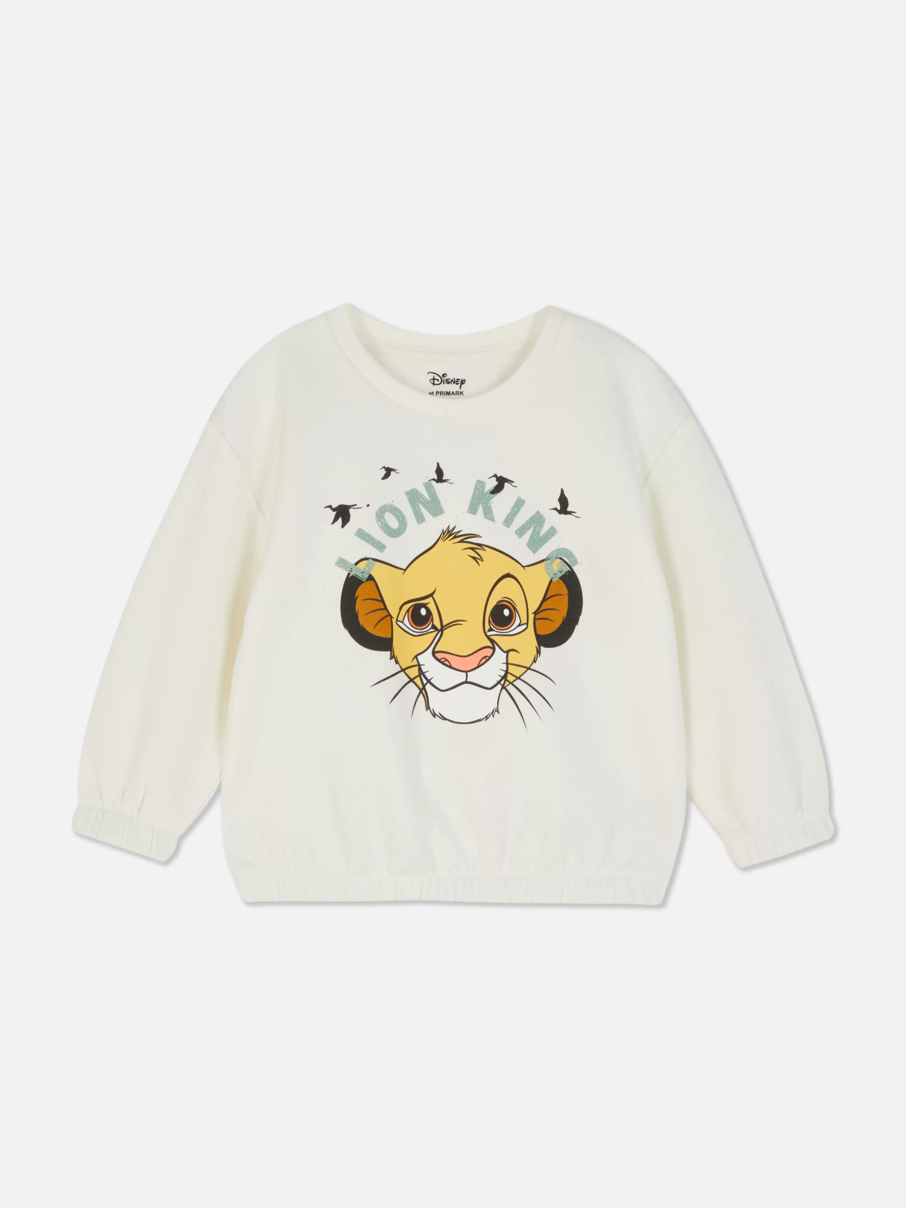 Camisolas E Casacos De Malha*Primark Camisola Gola Redonda Disney O Rei Leão Simba Cru