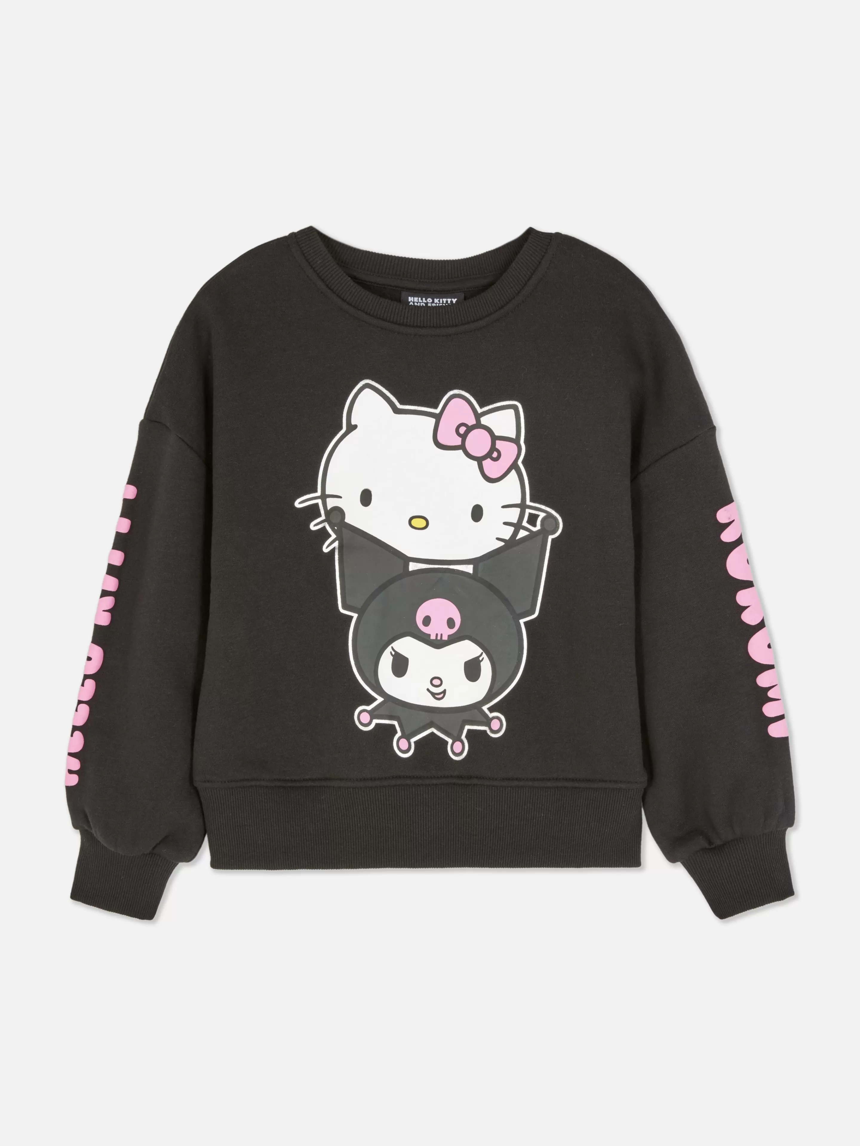 Camisolas Com E Sem Capuz*Primark Camisola Hello Kitty And Friends Preto