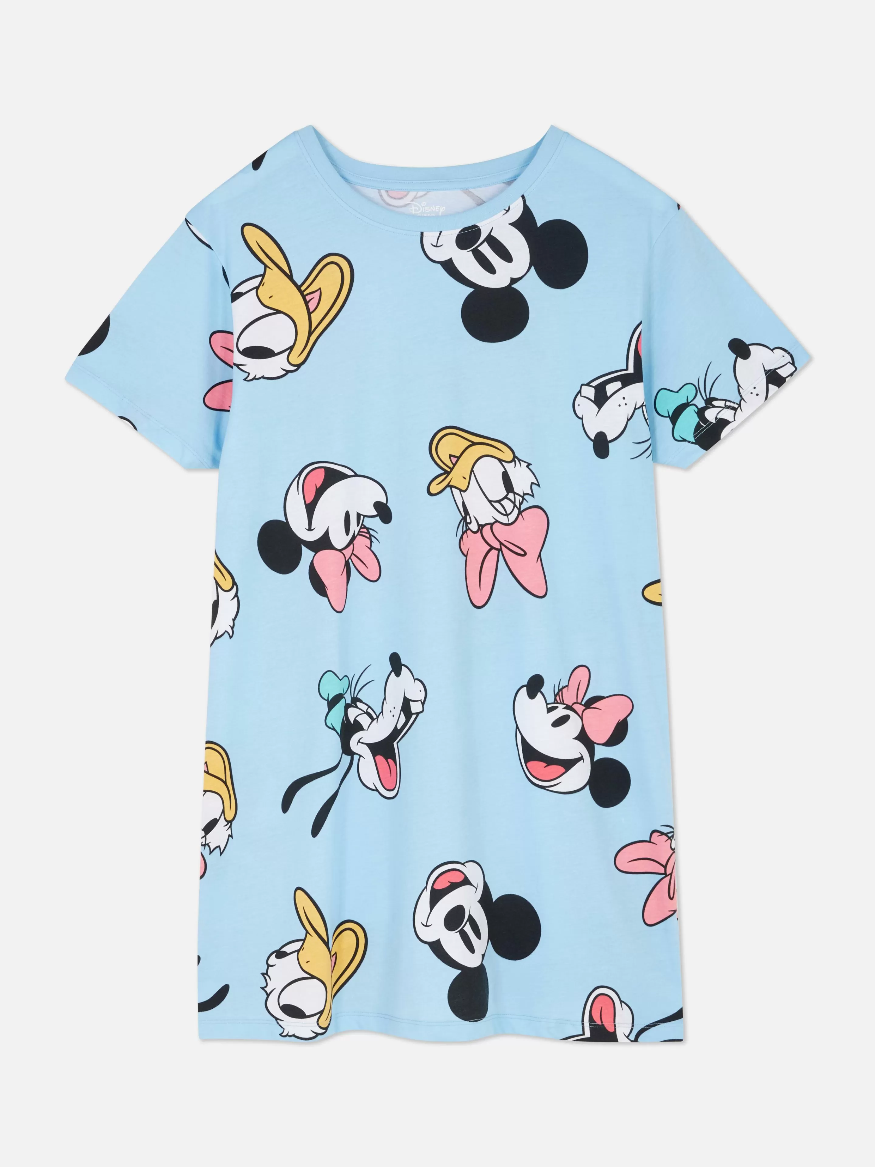 Camisas De Noite E Camisas De Dormir*Primark Camisola Noite Estampada Disney Minnie Azul-vivo