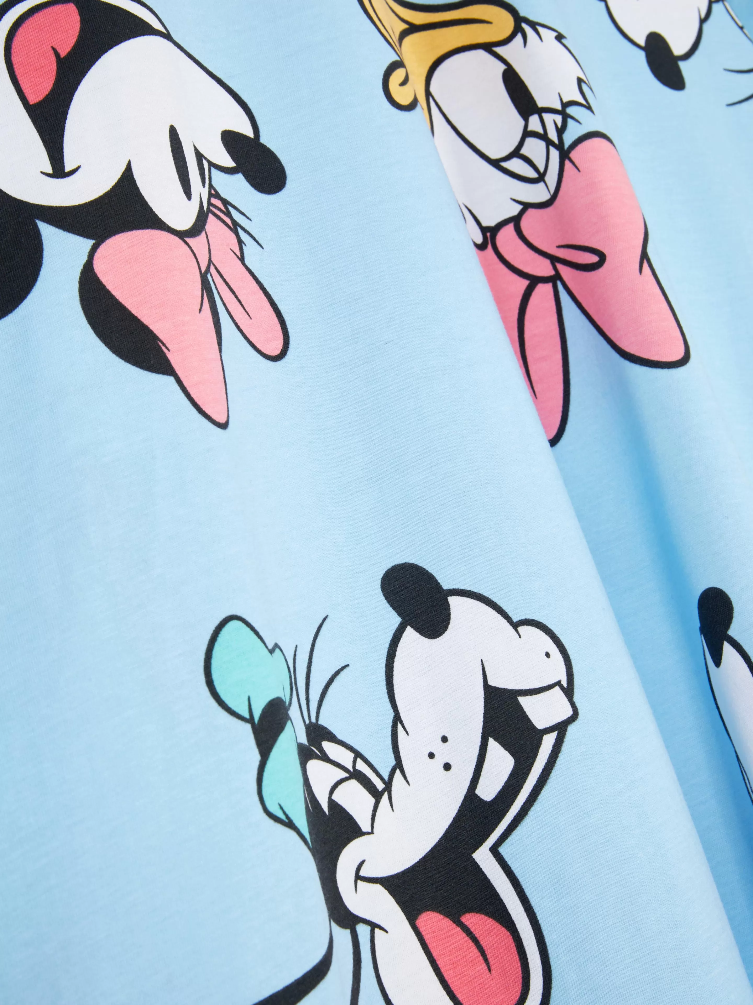 Camisas De Noite E Camisas De Dormir*Primark Camisola Noite Estampada Disney Minnie Azul-vivo