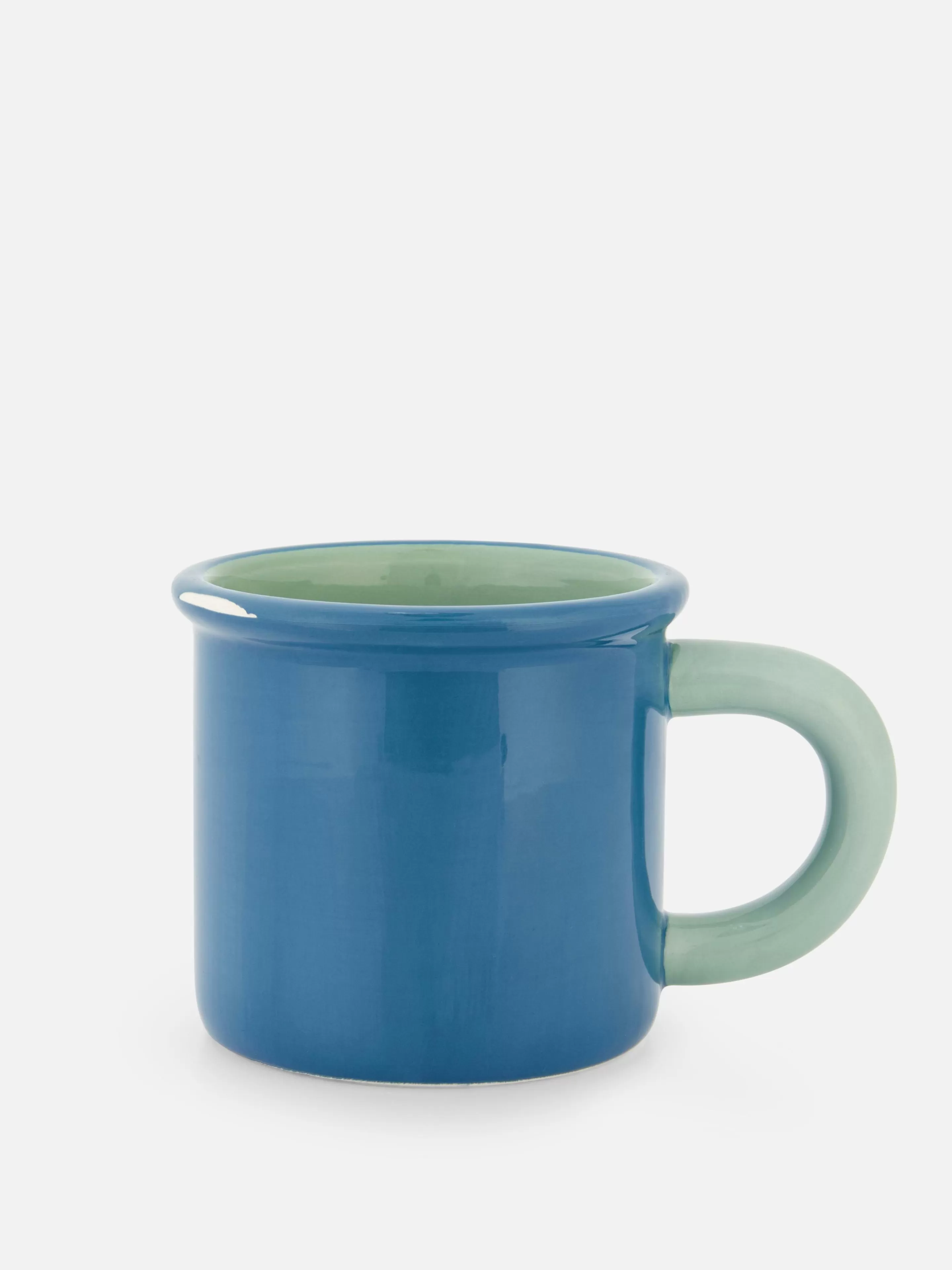 Copos E Canecas | Serviços De Mesa*Primark Caneca Campismo Azul