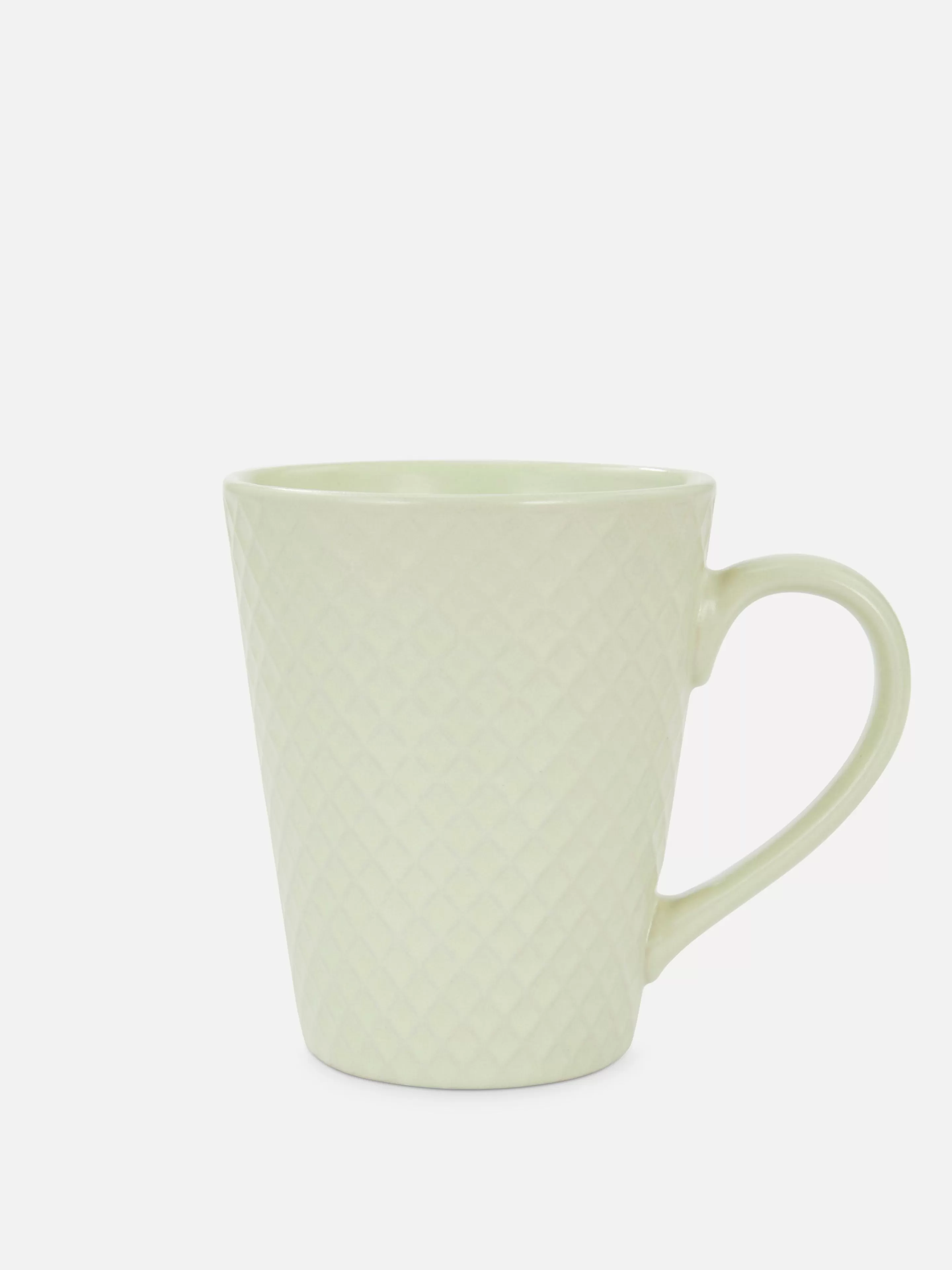 Copos E Canecas*Primark Caneca Pequeno-almoço Relevo Verde-claro