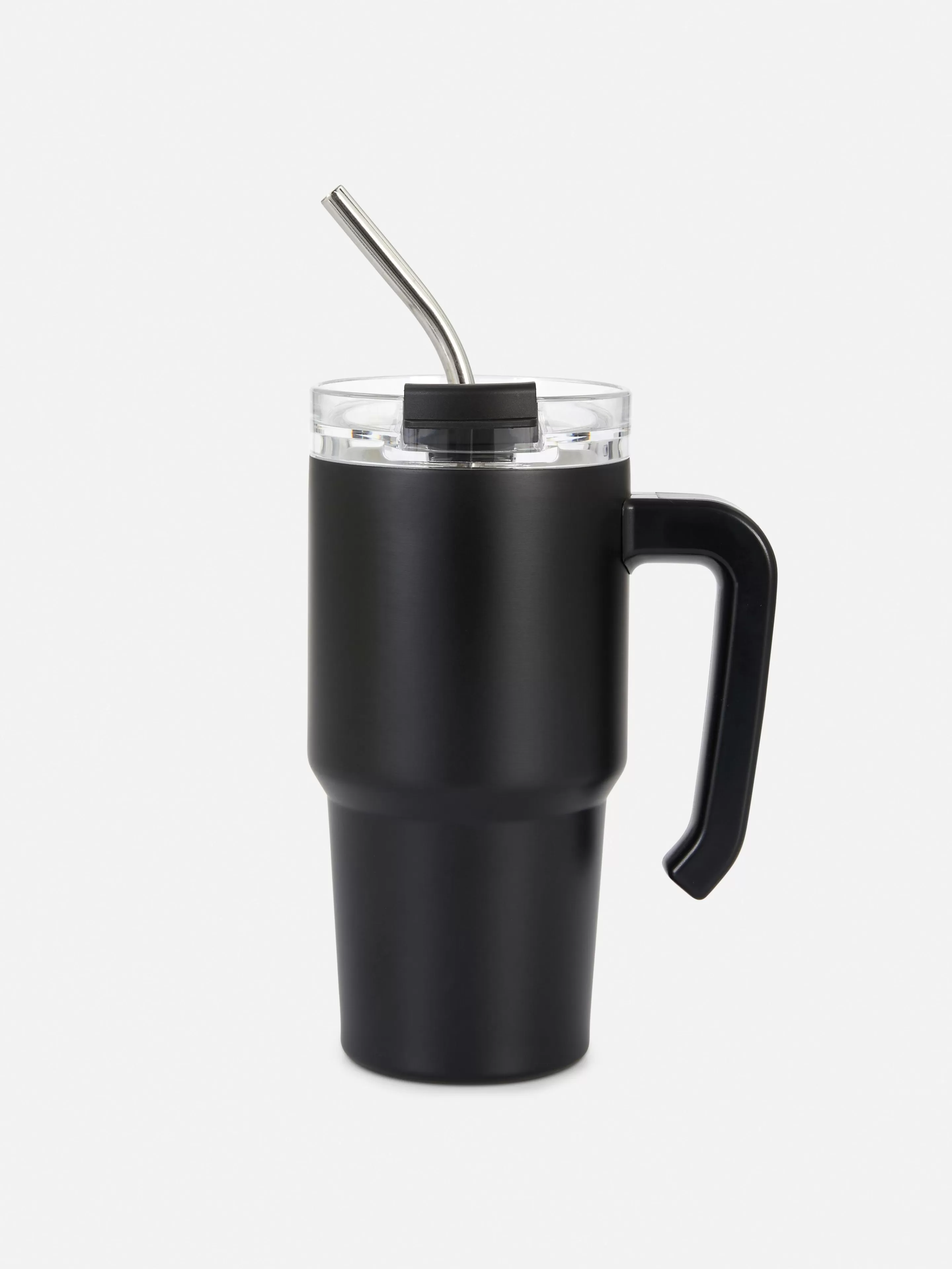 Copos E Canecas*Primark Caneca Viagem Aço Inoxidável 600 Ml Preto