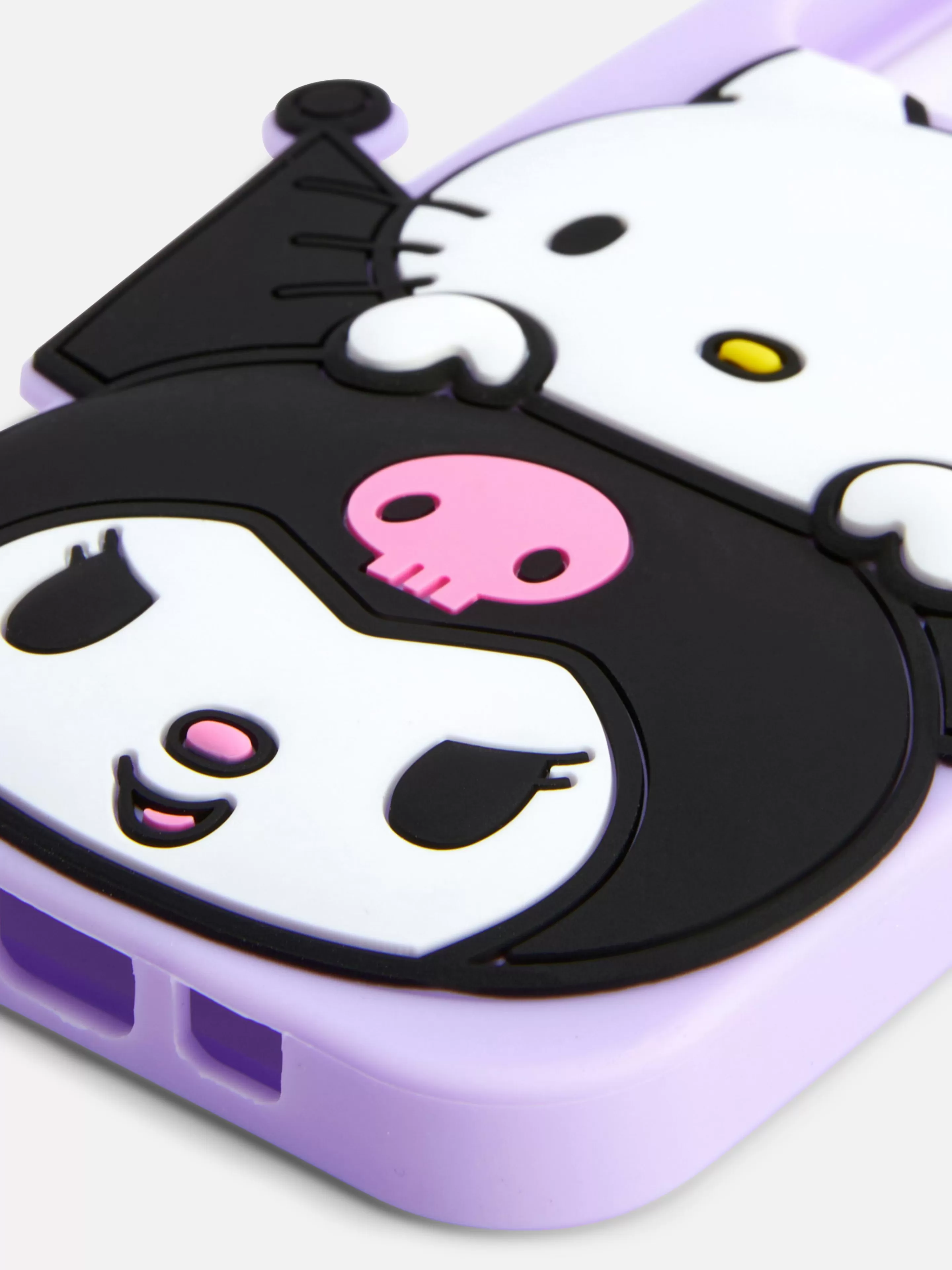 Capas Para Telemóvel*Primark Capa Telemóvel 3D Hello Kitty E Kuromi Preto