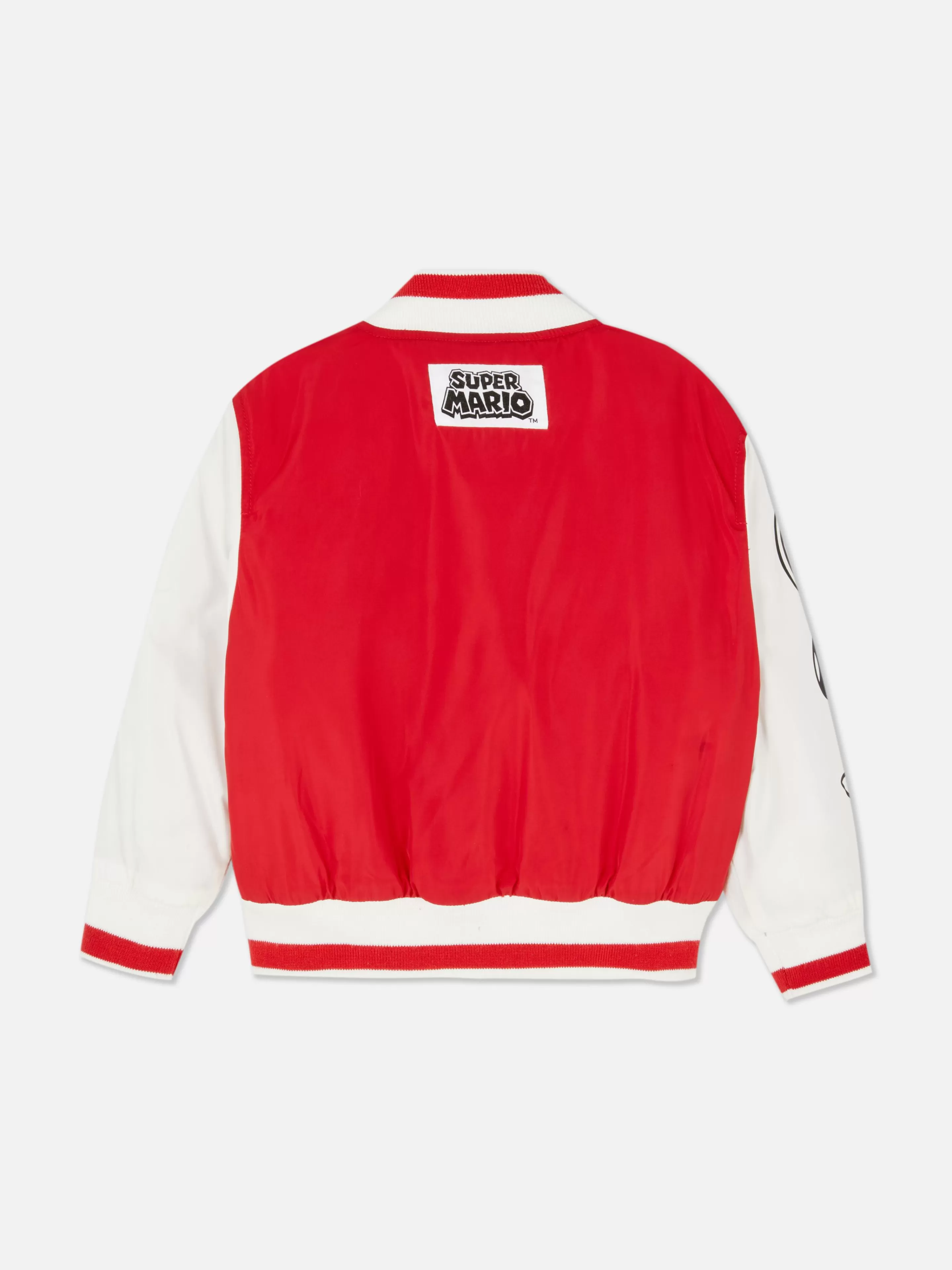 Casacos E Blusões*Primark Casaco Bomber Super Mario Vermelho