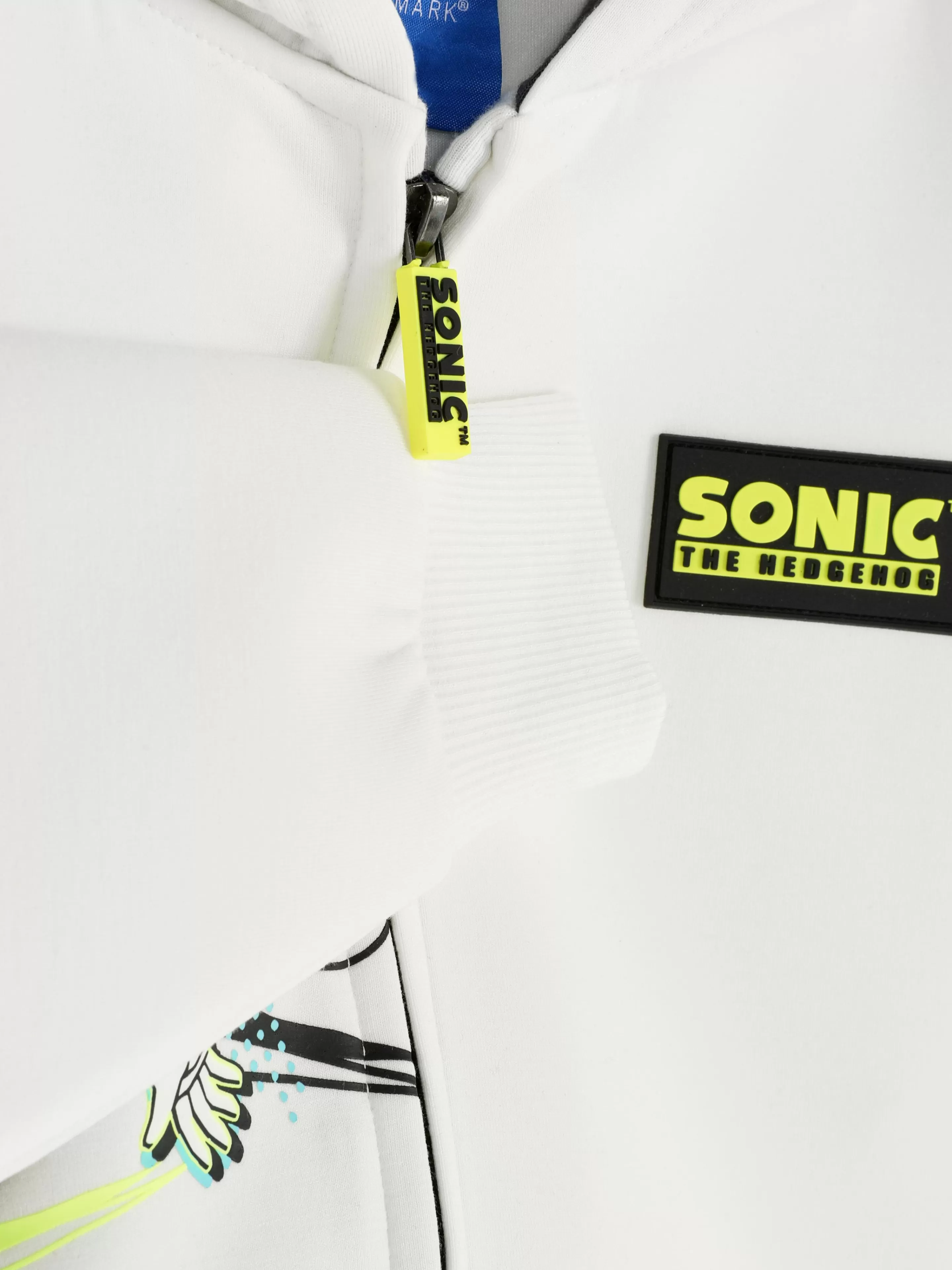 Camisolas Com E Sem Capuz*Primark Casaco Capuz Fecho Correr Sonic The Hedgehog Cru