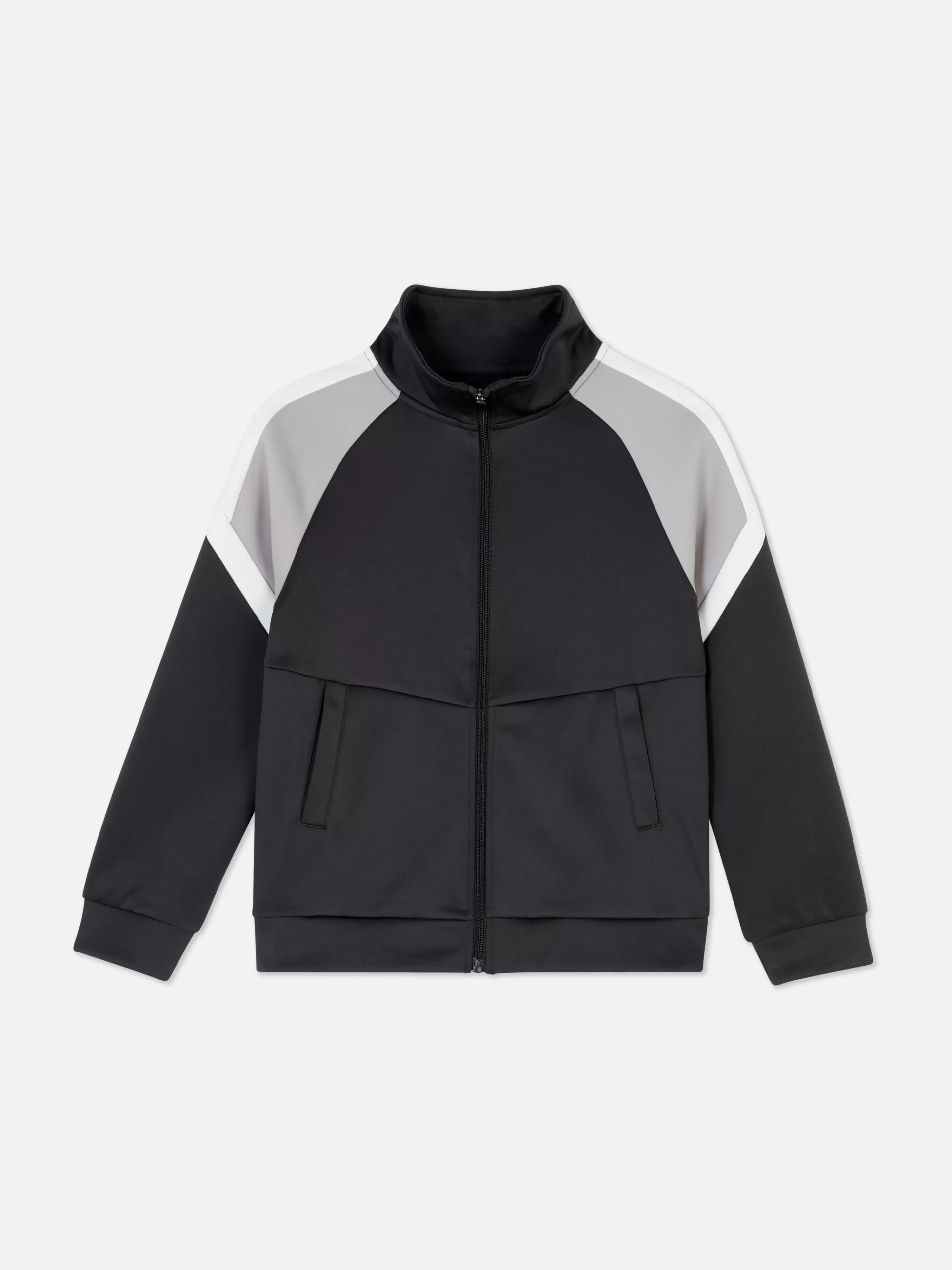 Camisolas Com E Sem Capuz | Roupa De Desporto*Primark Casaco Desportivo Coord. C/ Fecho Correr Carvão
