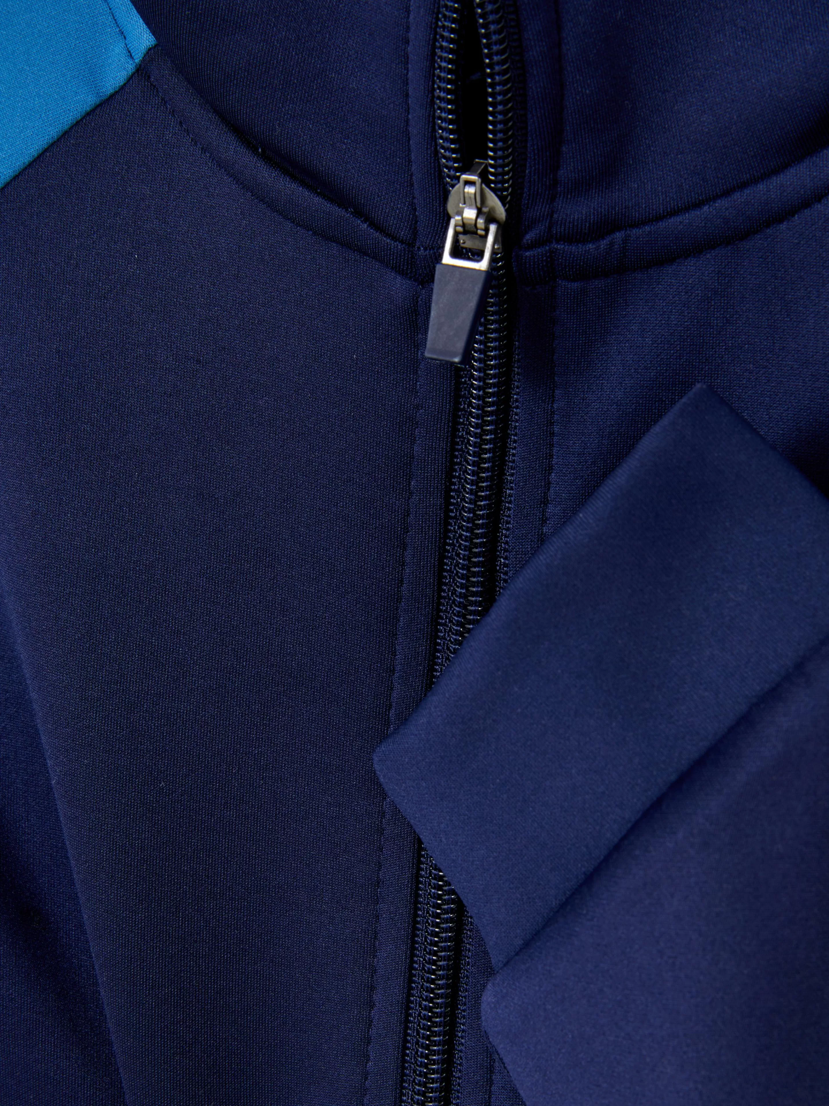 Camisolas Com E Sem Capuz | Roupa De Desporto*Primark Casaco Desportivo Coord. C/ Fecho Correr Azul-marinho