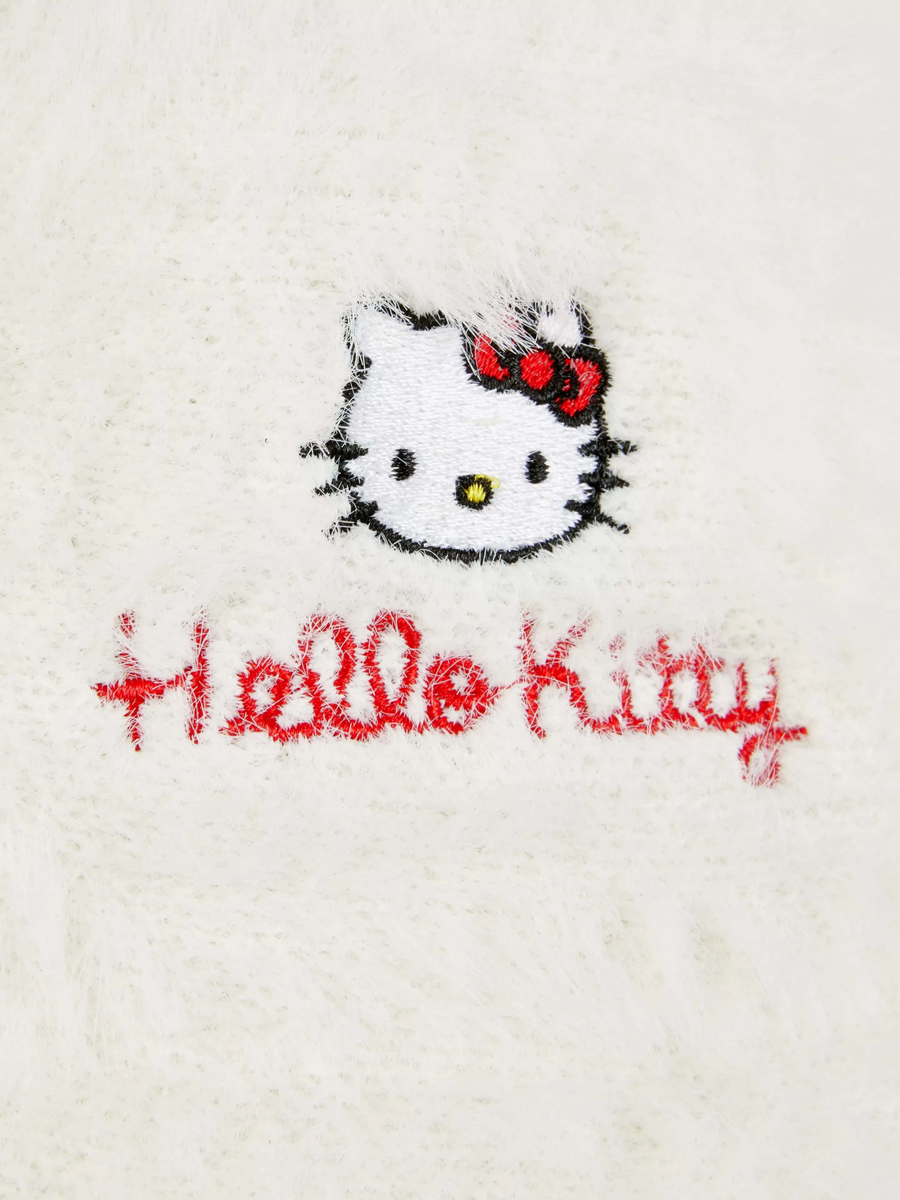 Chapéus, Luvas E Cachecóis*Primark Chapéu Pescador Imitação Pelo Hello Kitty Branco