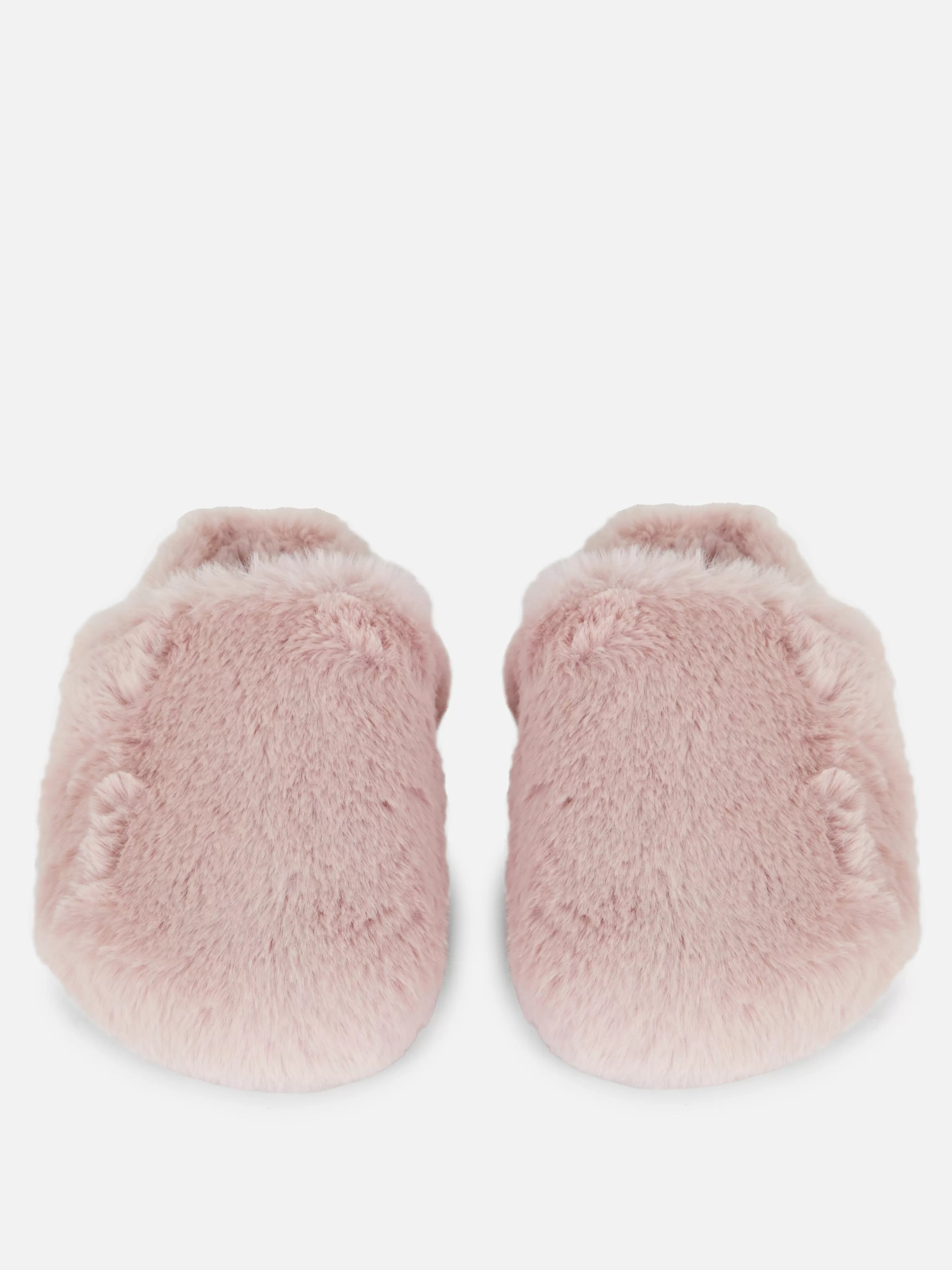 Chinelos E Pantufas*Primark Chinelos Felpudos Cor-de-rosa