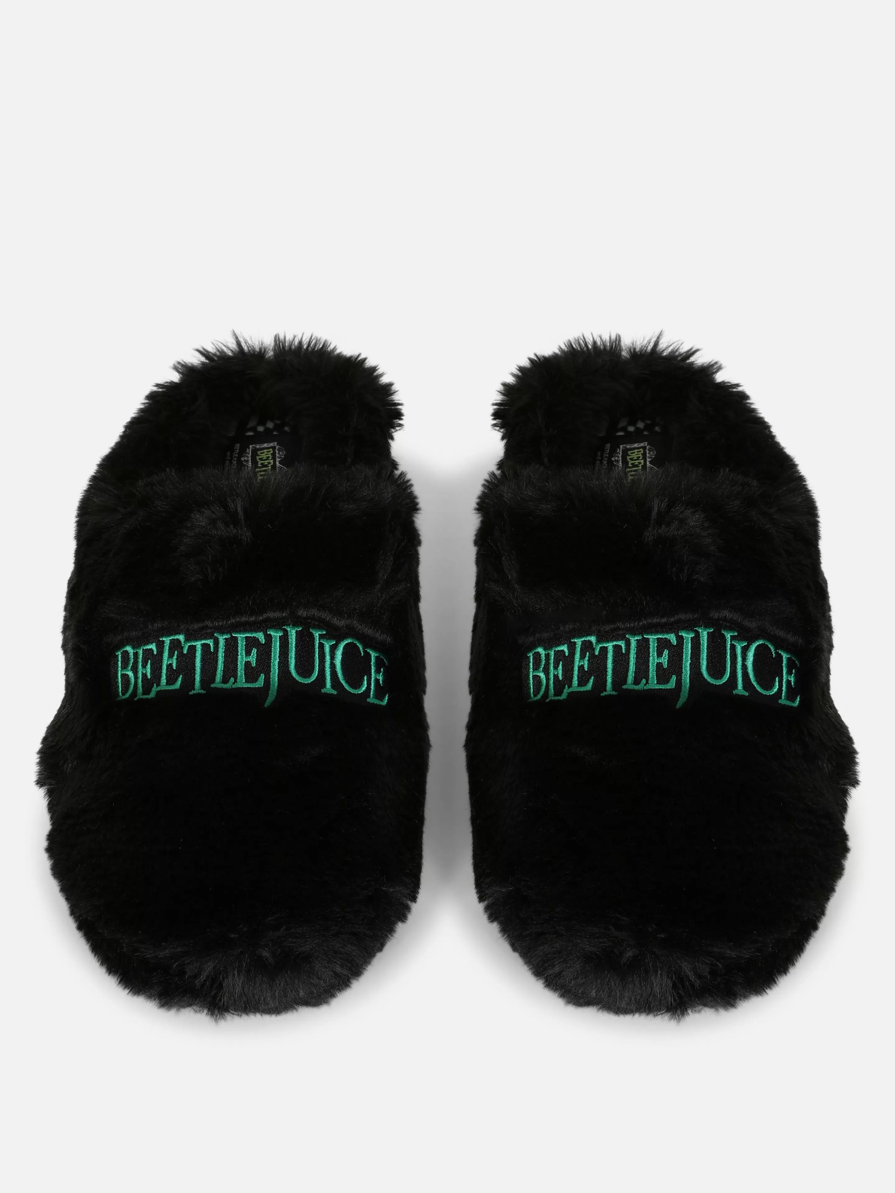 Chinelos E Pantufas | Chinelos E Pantufas*Primark Chinelos Felpudos Beetlejuice Preto/Branco